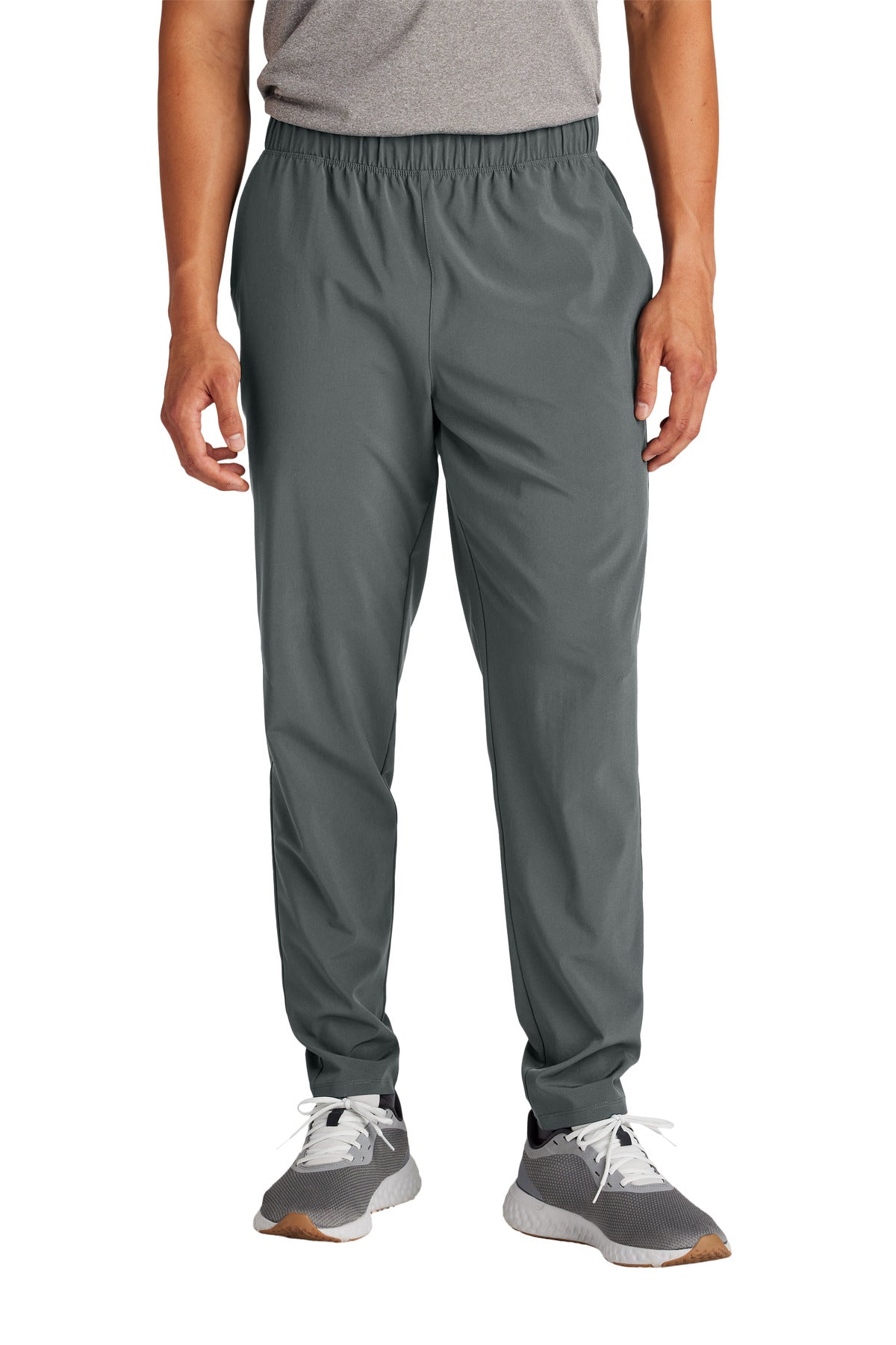 Custom logo Sport-Tek® Repeat Pant PST485 in Iron Grey