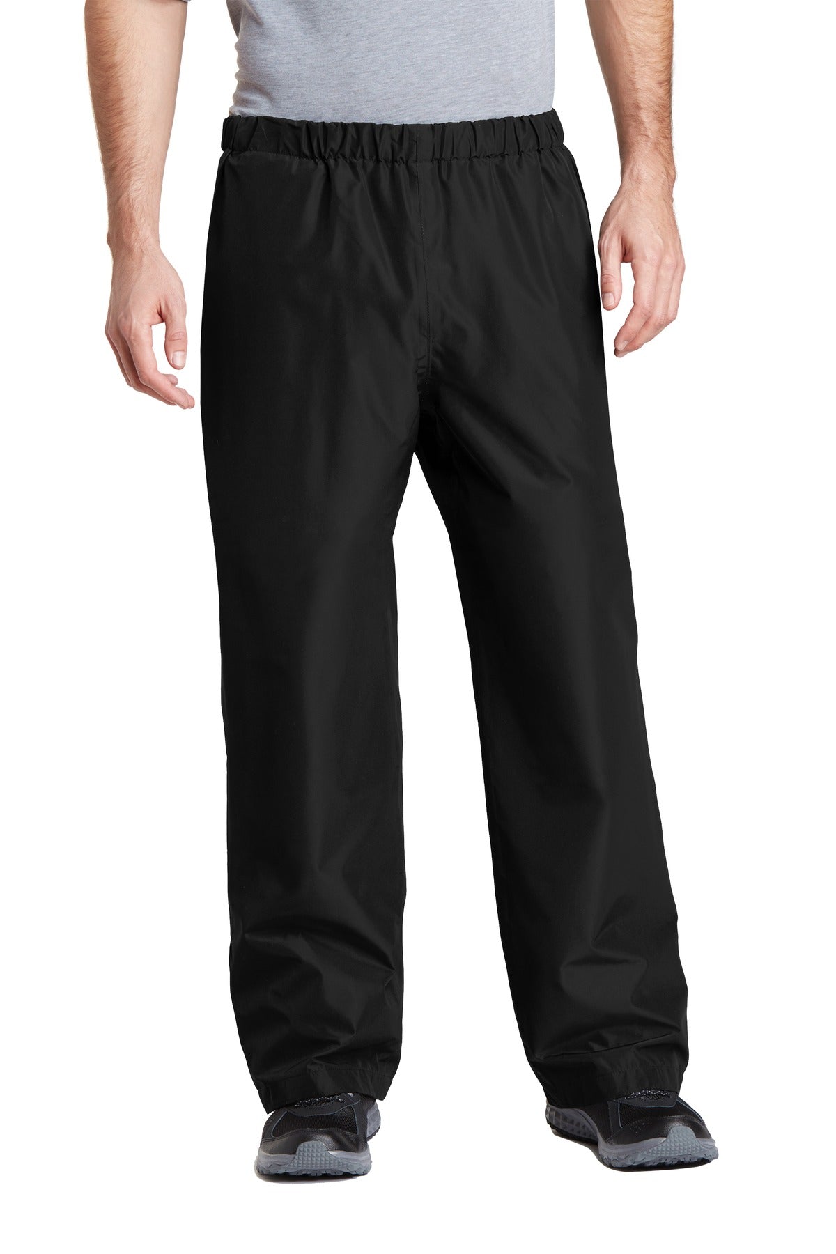 Custom logo Port Authority® Torrent Waterproof Pant. PT333 in Black