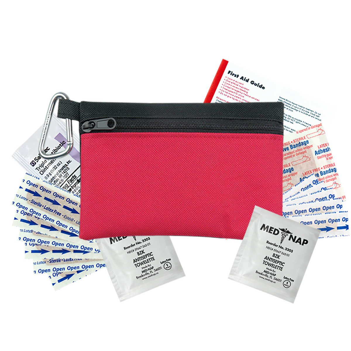 Custom logo Primary Care First Aid Zip Pouch