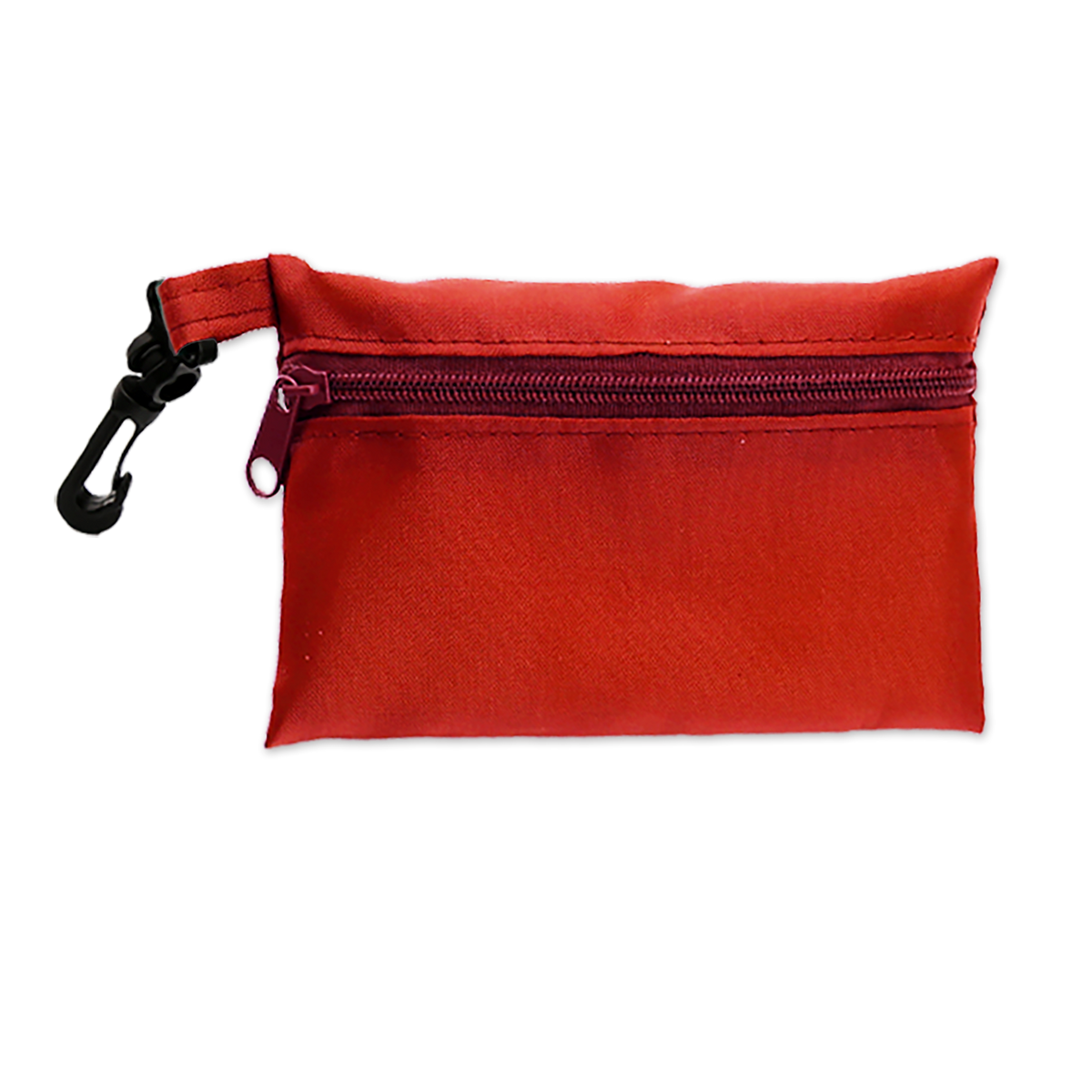 Custom logo Polyester Zip Pouch