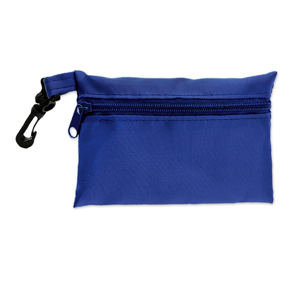 Custom logo Polyester Zip Pouch