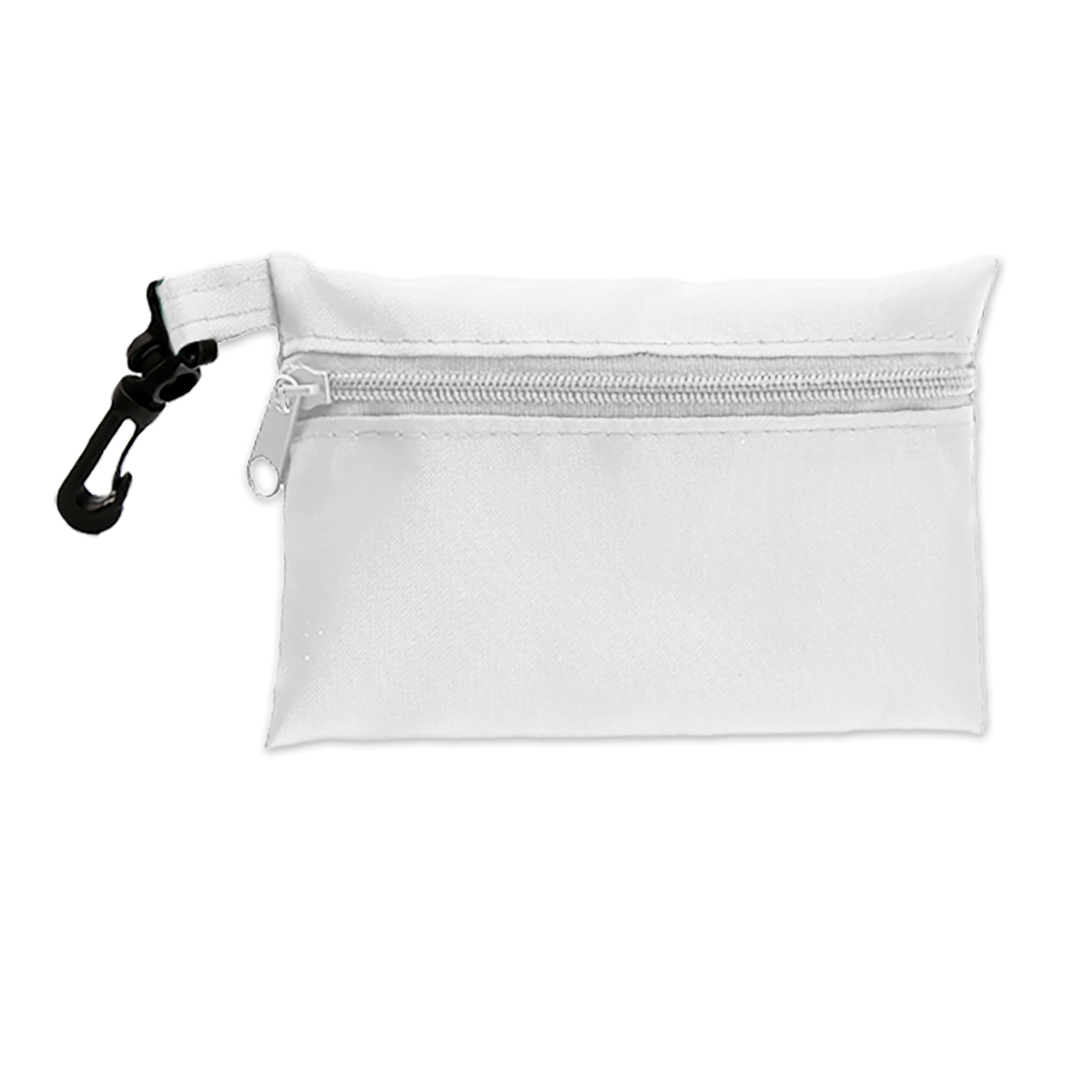 Custom logo Polyester Zip Pouch