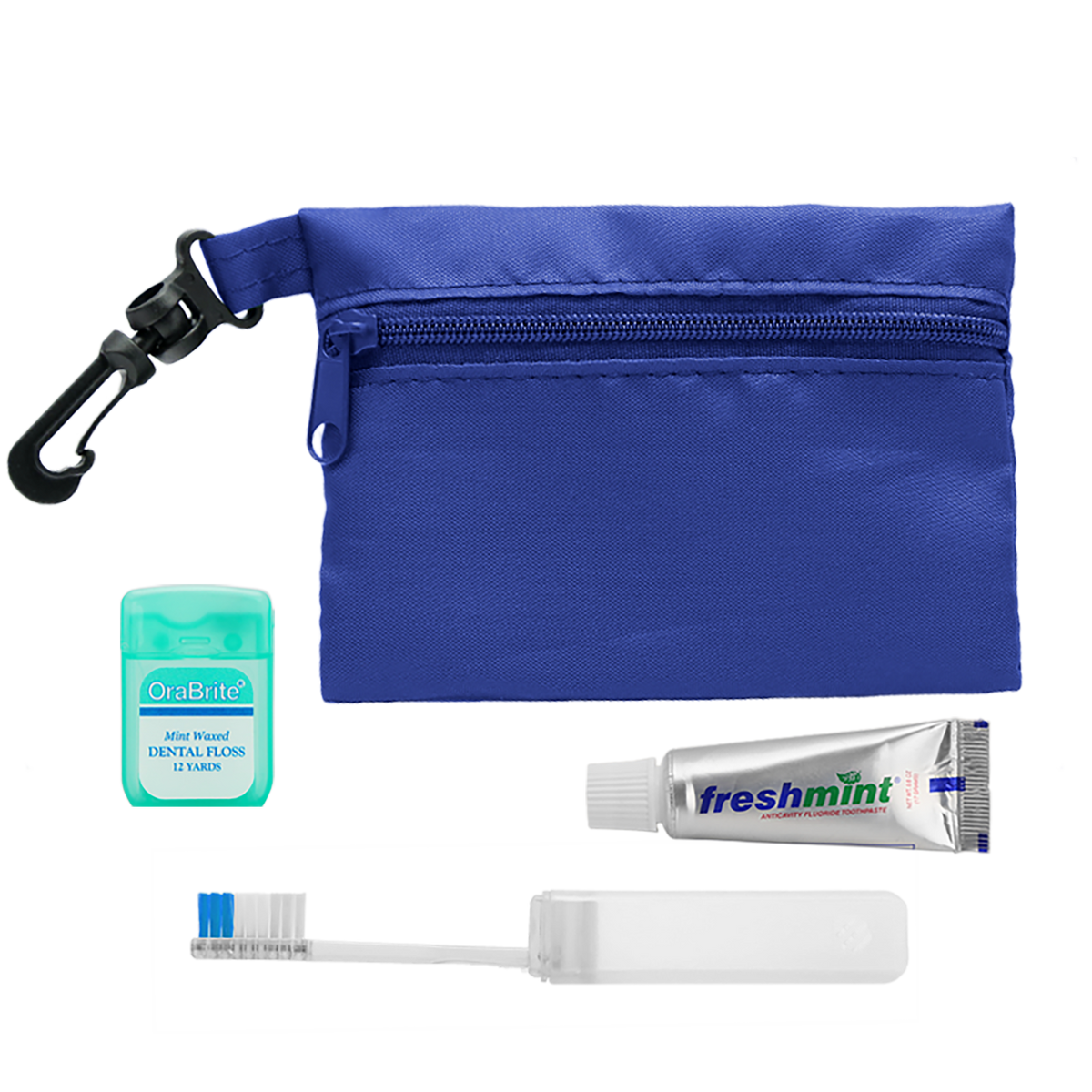 Custom logo Zip Pouch Travel Kit – 3 Piece