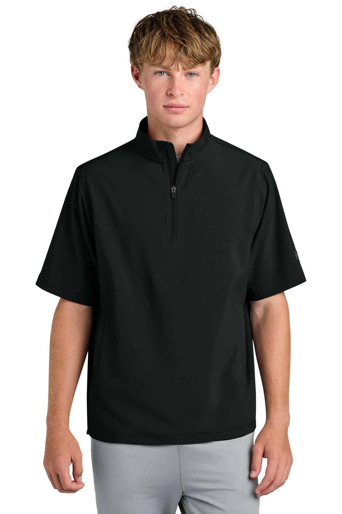 Custom logo Richardson Barrage Wind Shirt RA7400SSQ in Black