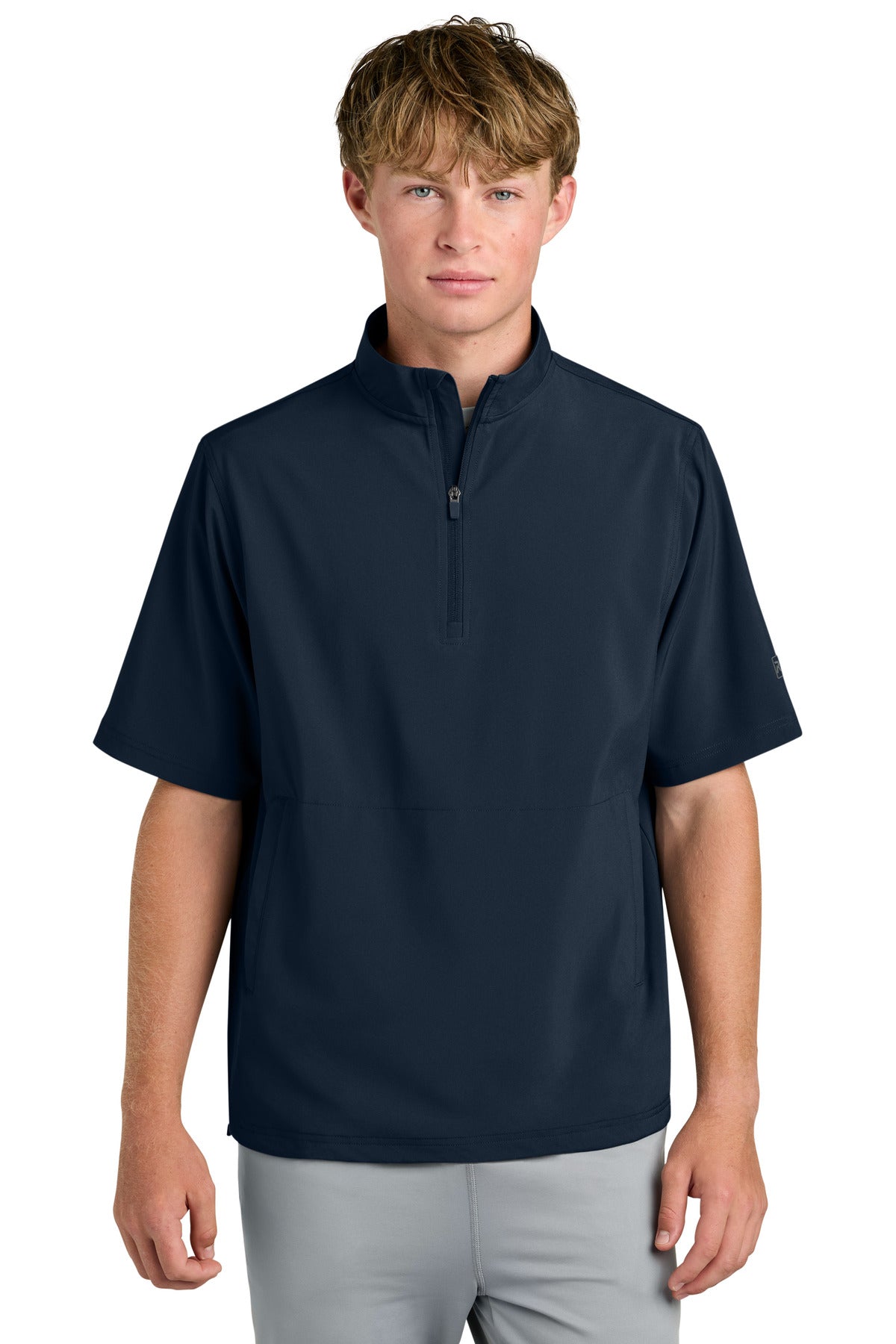 Custom logo Richardson Barrage Wind Shirt RA7400SSQ in Navy