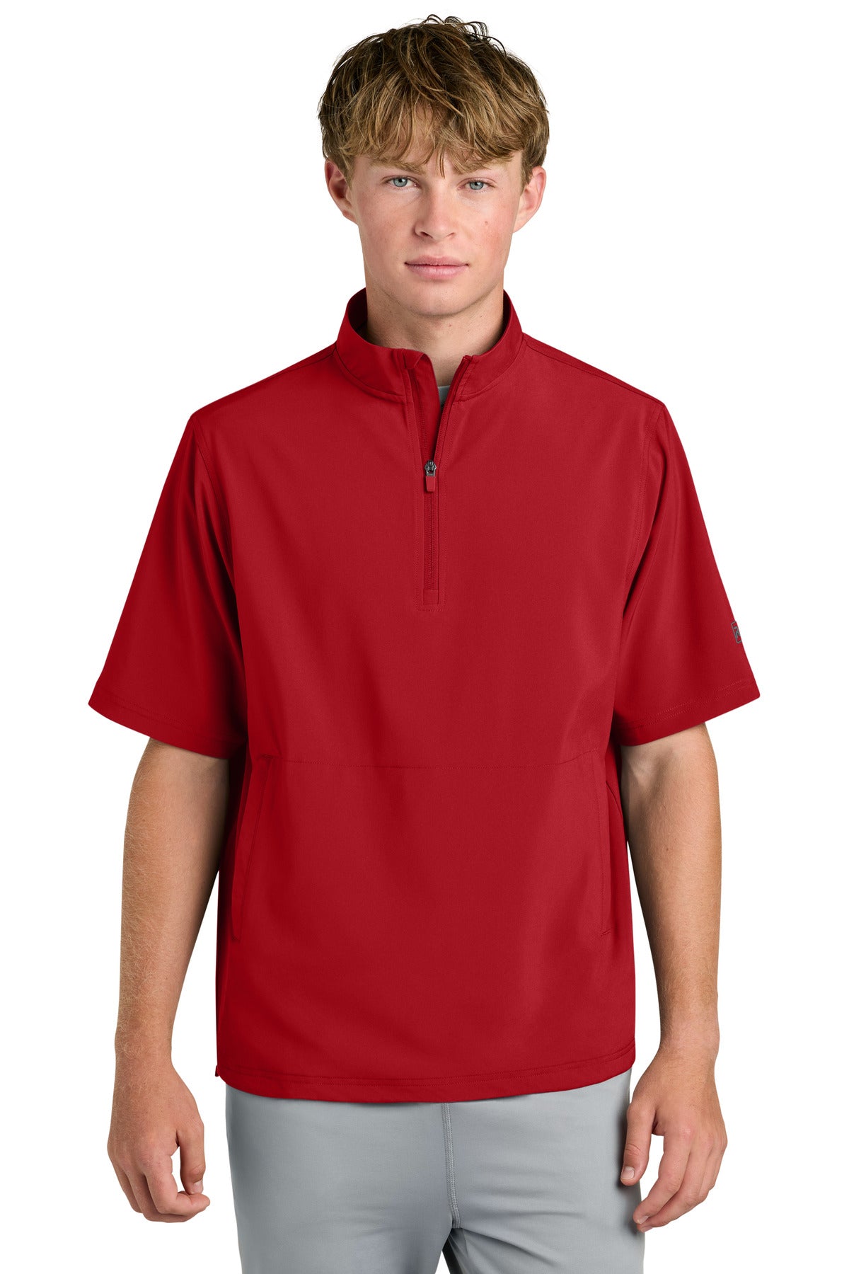 Custom logo Richardson Barrage Wind Shirt RA7400SSQ in Red