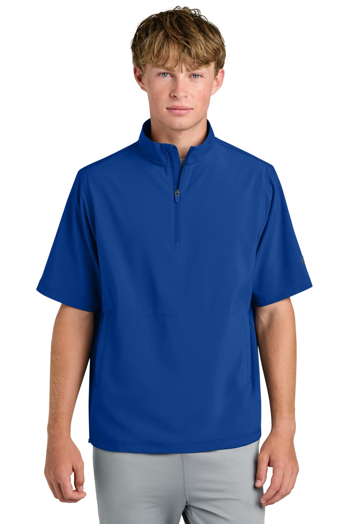 Custom logo Richardson Barrage Wind Shirt RA7400SSQ in Royal