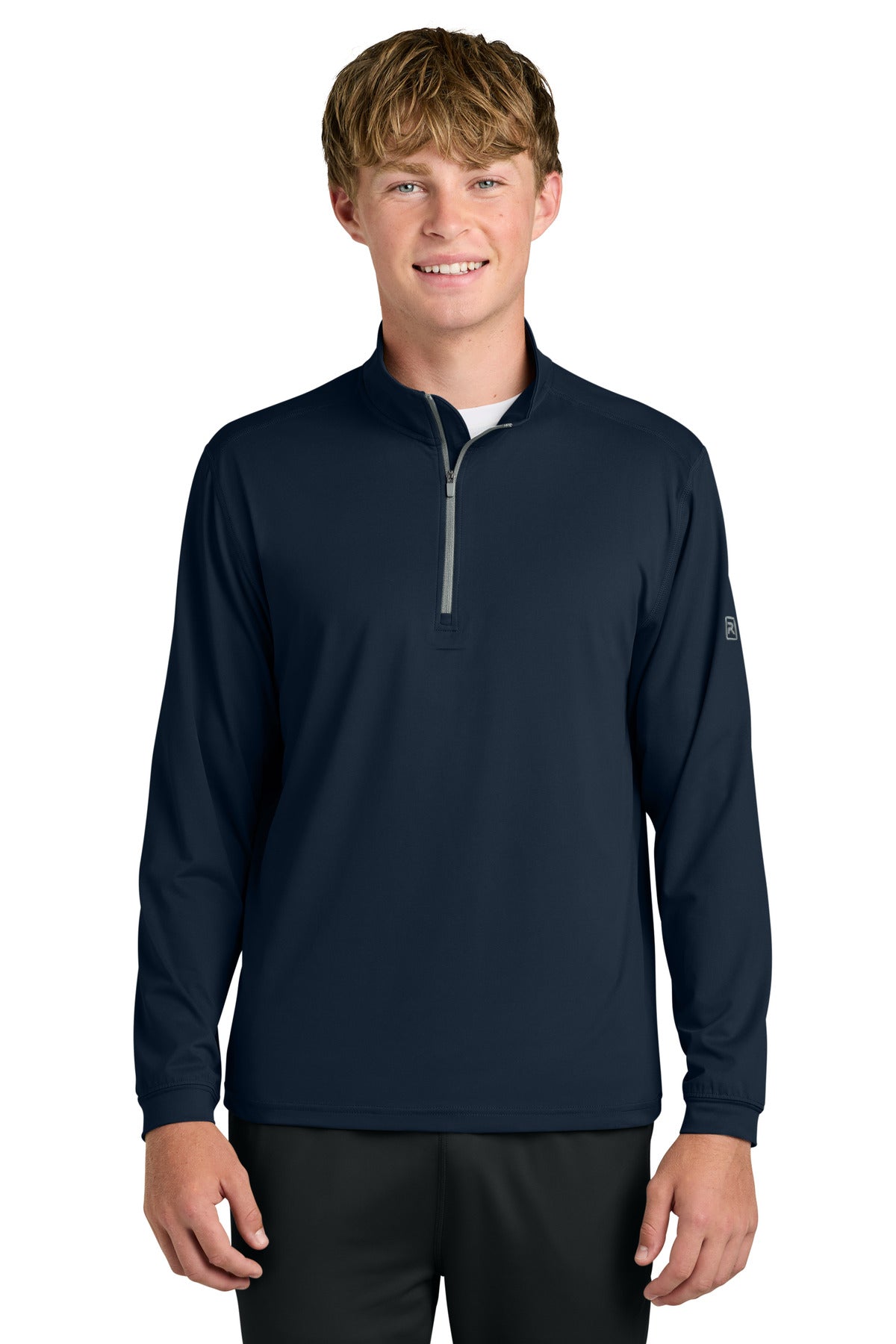 Custom logo Richardson Vertex 1/4-Zip Pullover RA7500Q in Navy