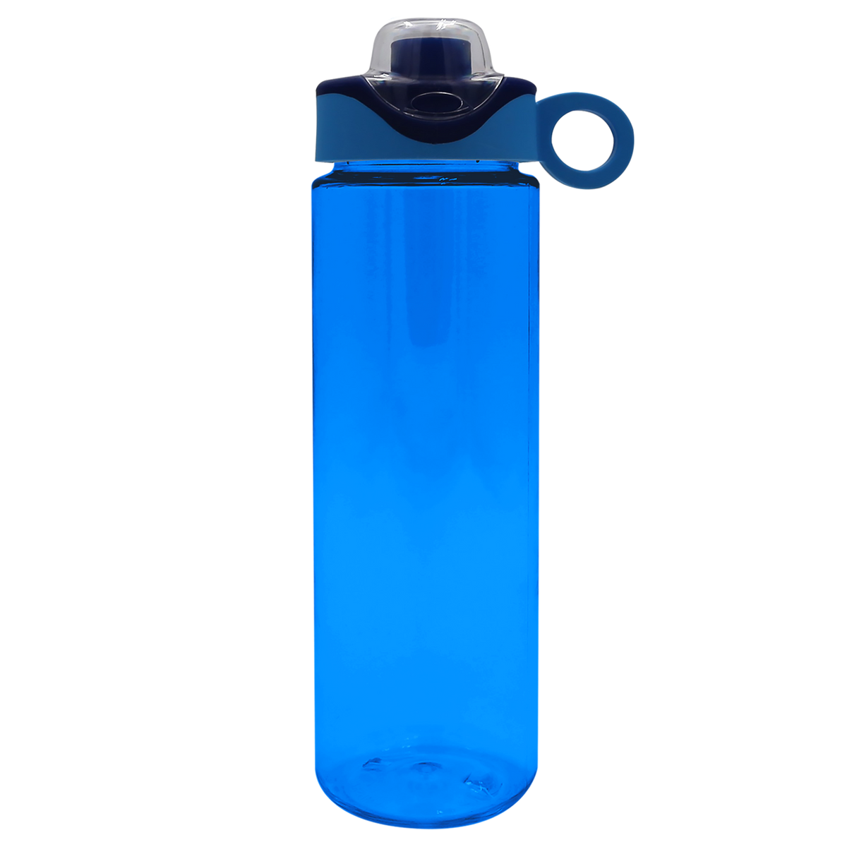 Custom logo Freedom Tritan® Renew Bottle with Two-Tone Drink-Thru Lid with Silicone Loop - 28 oz.