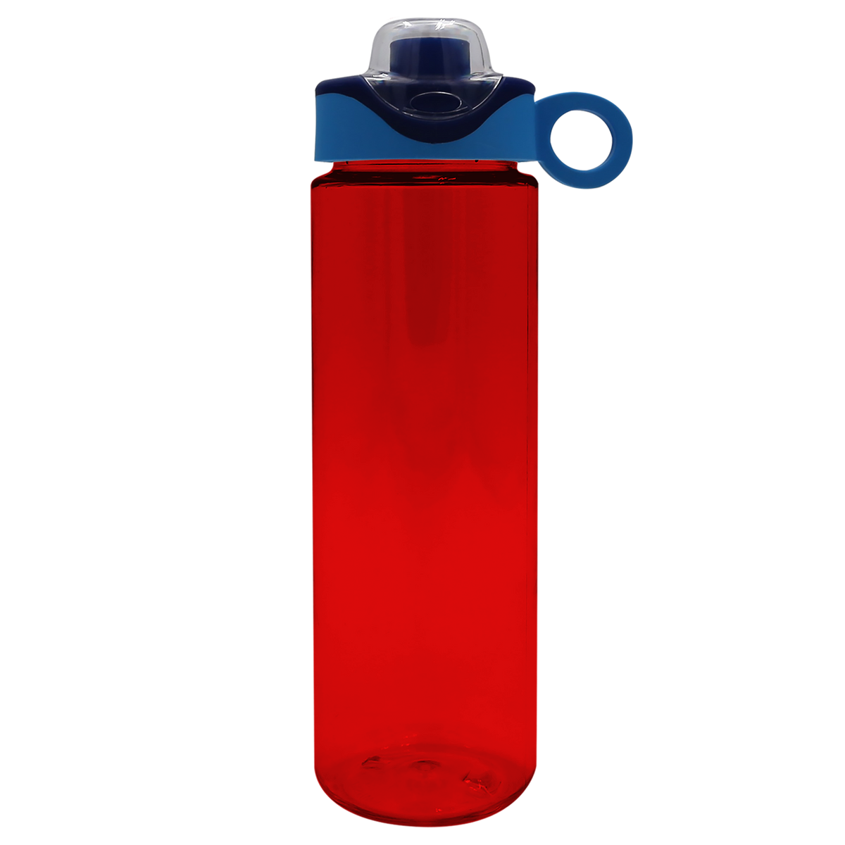 Custom logo Freedom Tritan® Renew Bottle with Two-Tone Drink-Thru Lid with Silicone Loop - 28 oz.