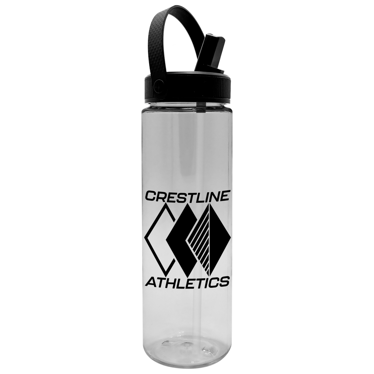 Custom logo Freedom Tritan® Renew Bottle with Flip-Straw, Swivel-Handle Lid - 28 oz.