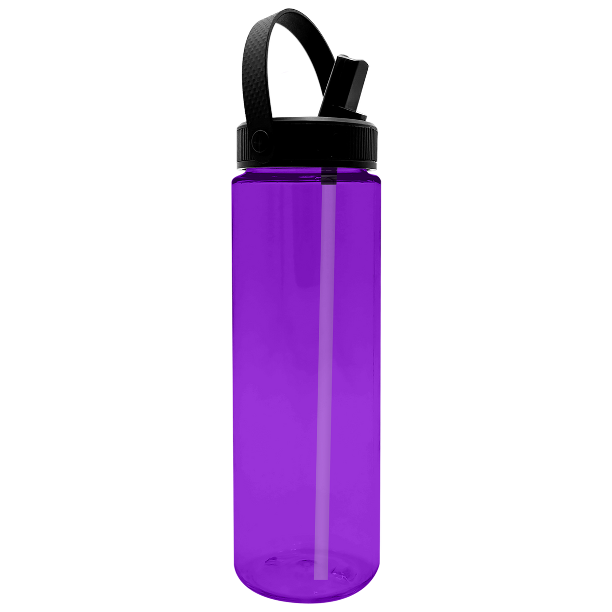 Custom logo Freedom Tritan® Renew Bottle with Flip-Straw, Swivel-Handle Lid - 28 oz.