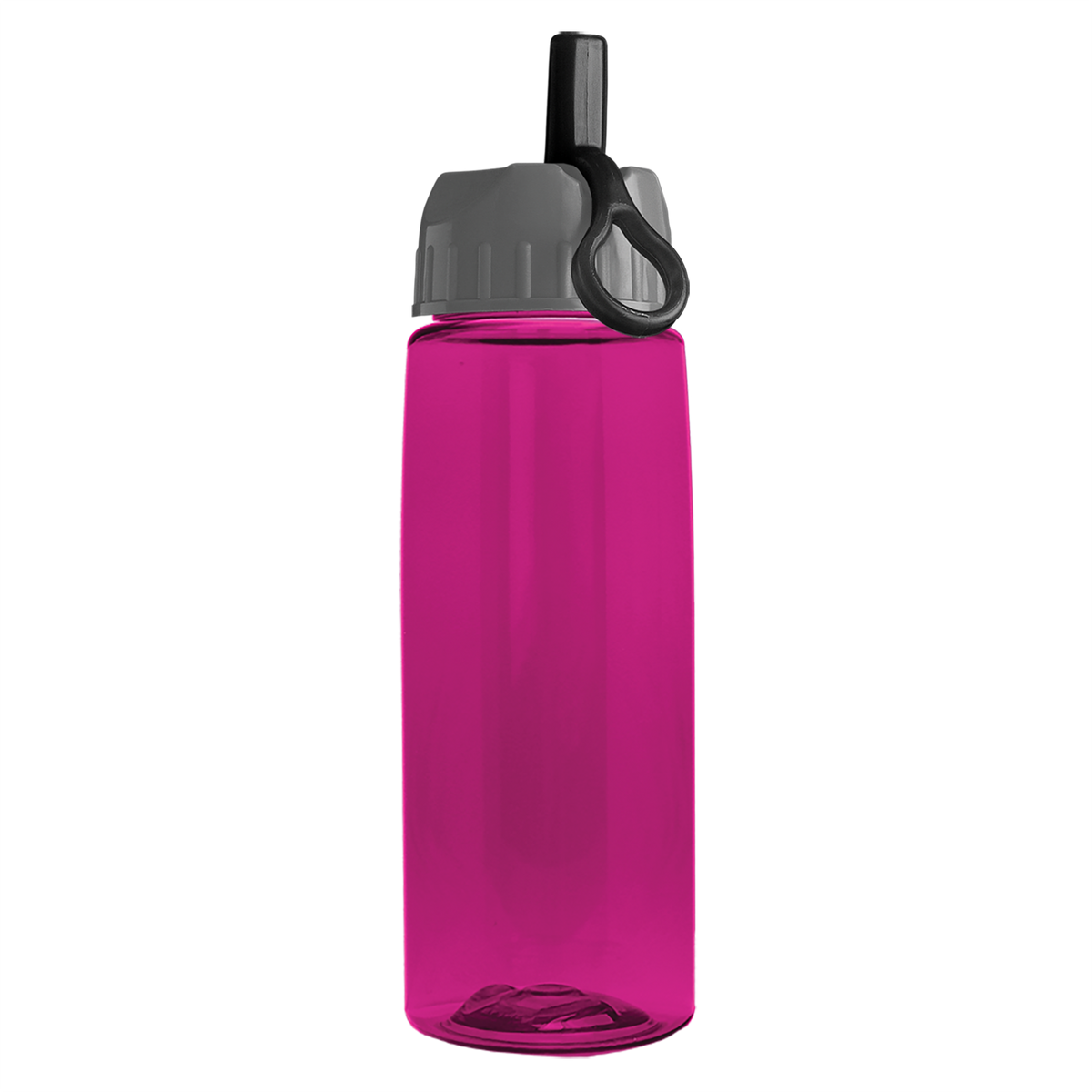 Custom logo Flair Tritan® Renew Bottle with Ring-Straw Lid - 26 oz.