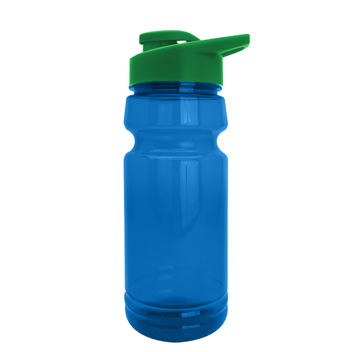Custom logo Trainer RPET Bottle with Drink-Thru Lid - 24 oz.