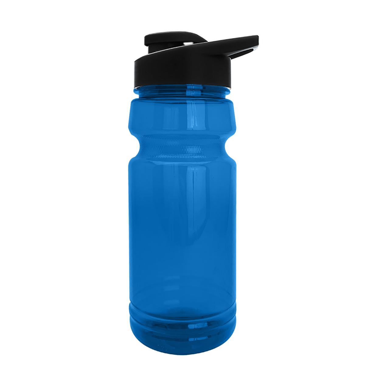 Custom logo Trainer RPET Bottle with Drink-Thru Lid - 24 oz.