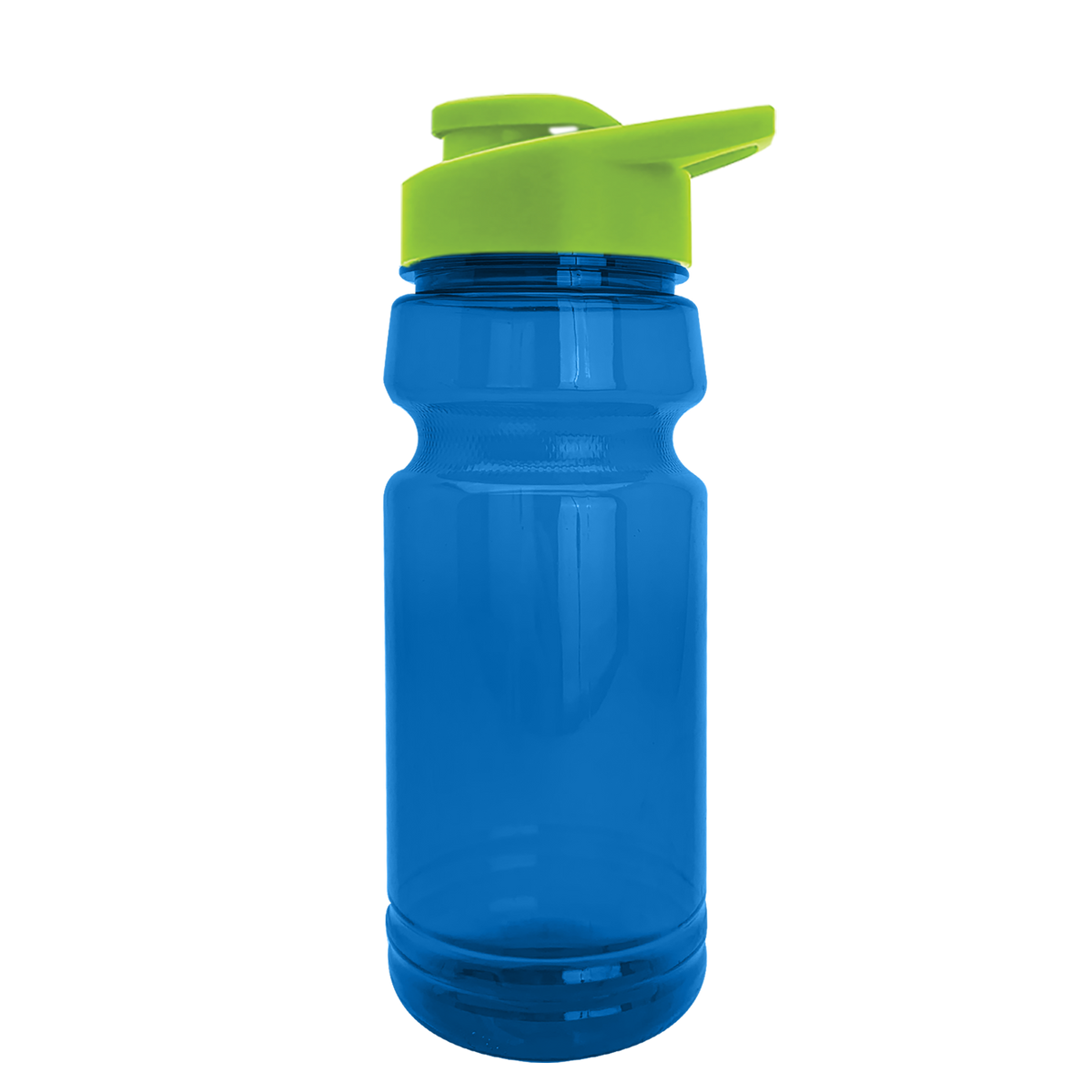 Custom logo Trainer RPET Bottle with Drink-Thru Lid - 24 oz.
