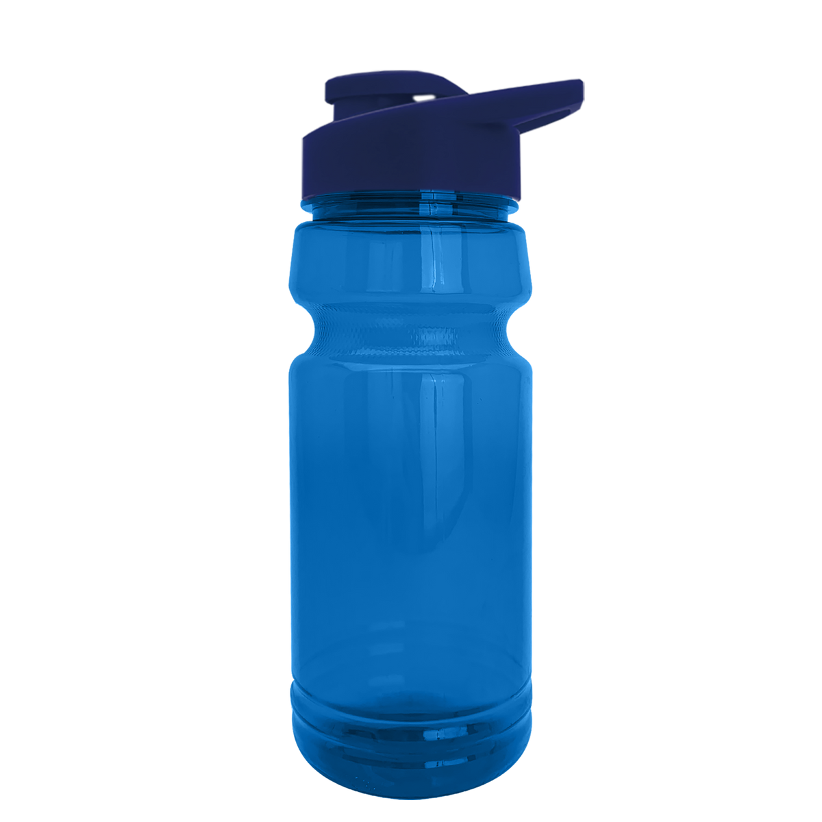 Custom logo Trainer RPET Bottle with Drink-Thru Lid - 24 oz.