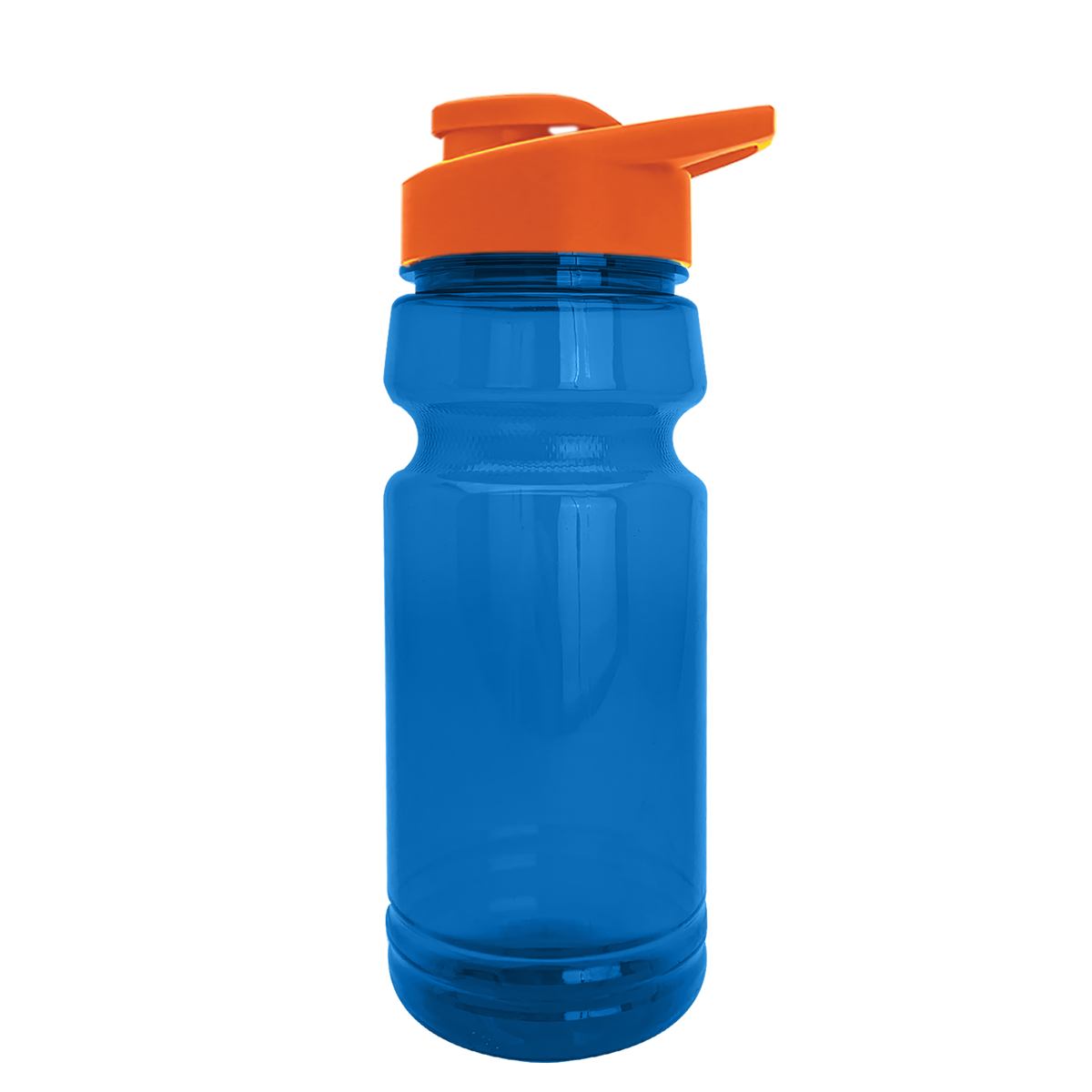 Custom logo Trainer RPET Bottle with Drink-Thru Lid - 24 oz.