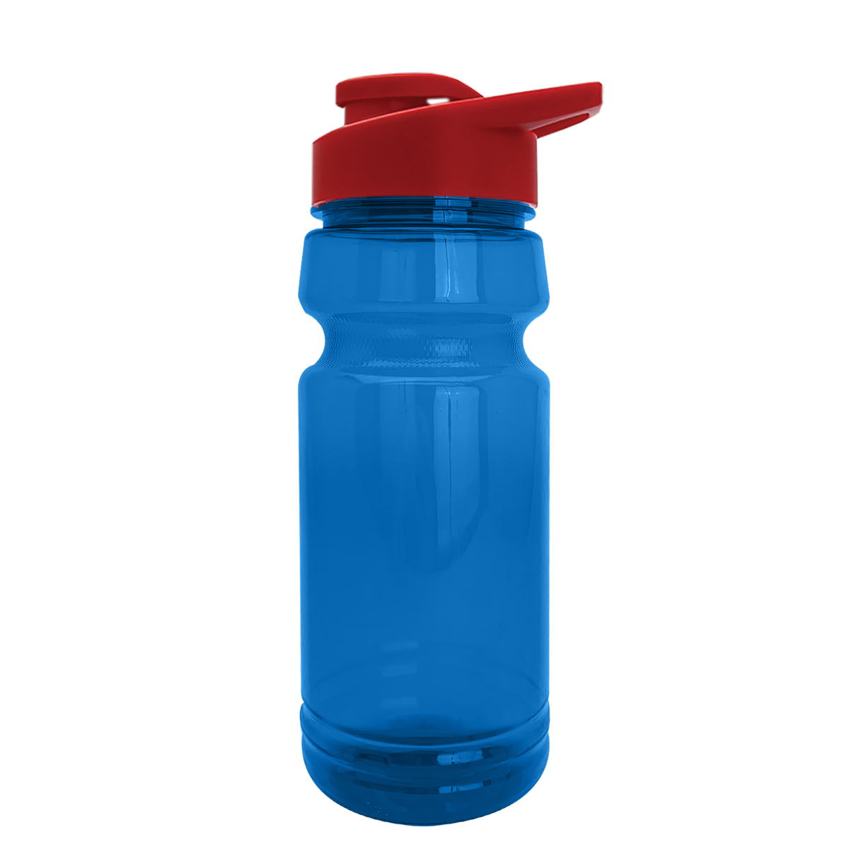 Custom logo Trainer RPET Bottle with Drink-Thru Lid - 24 oz.