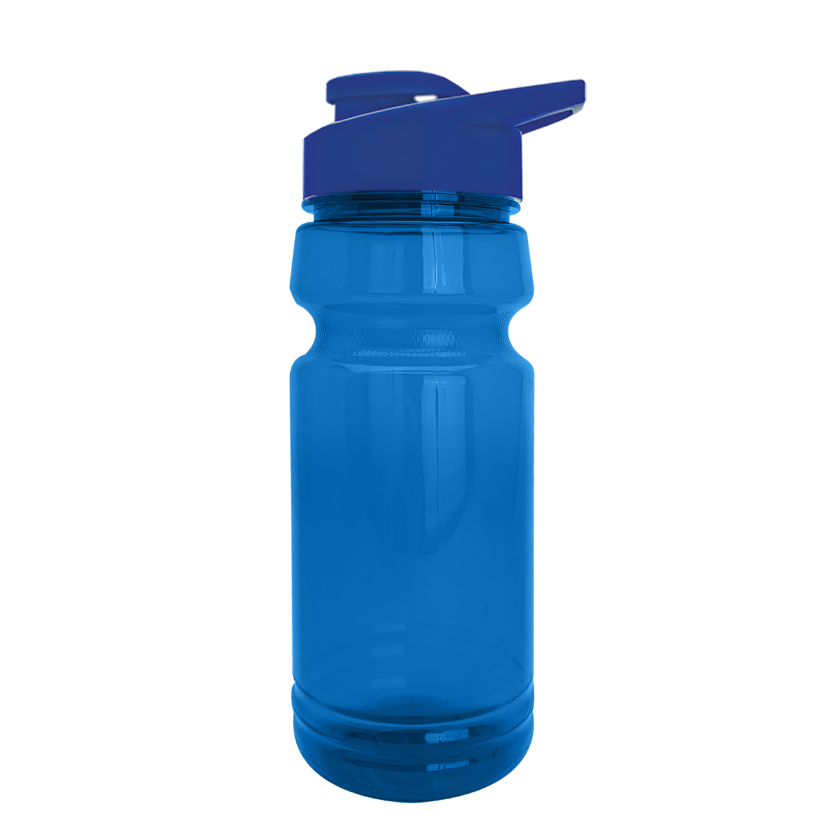 Custom logo Trainer RPET Bottle with Drink-Thru Lid - 24 oz.
