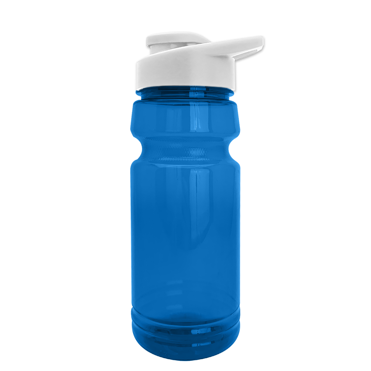Custom logo Trainer RPET Bottle with Drink-Thru Lid - 24 oz.