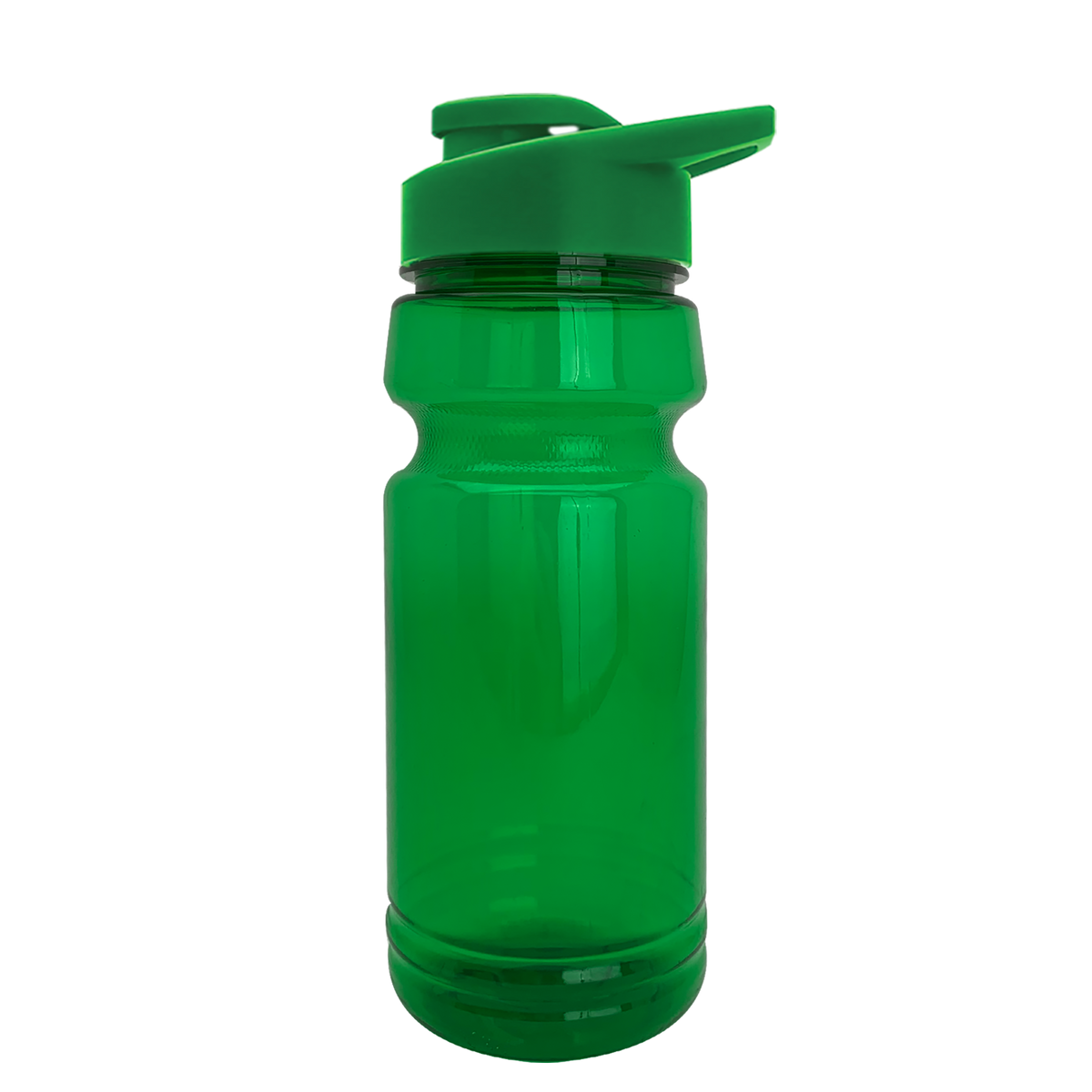 Custom logo Trainer RPET Bottle with Drink-Thru Lid - 24 oz.