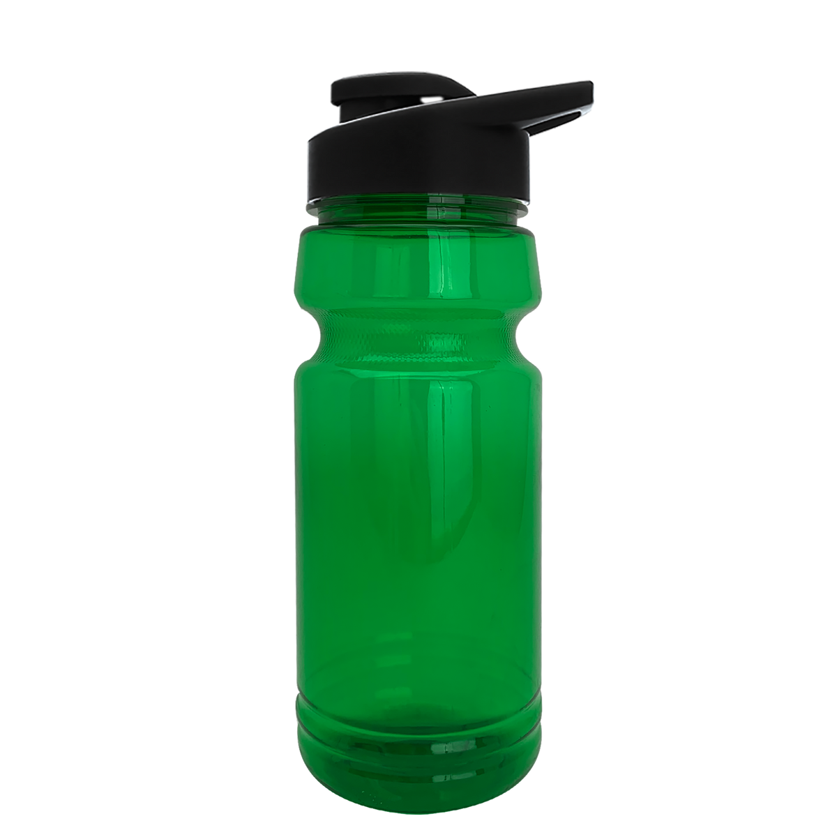Custom logo Trainer RPET Bottle with Drink-Thru Lid - 24 oz.