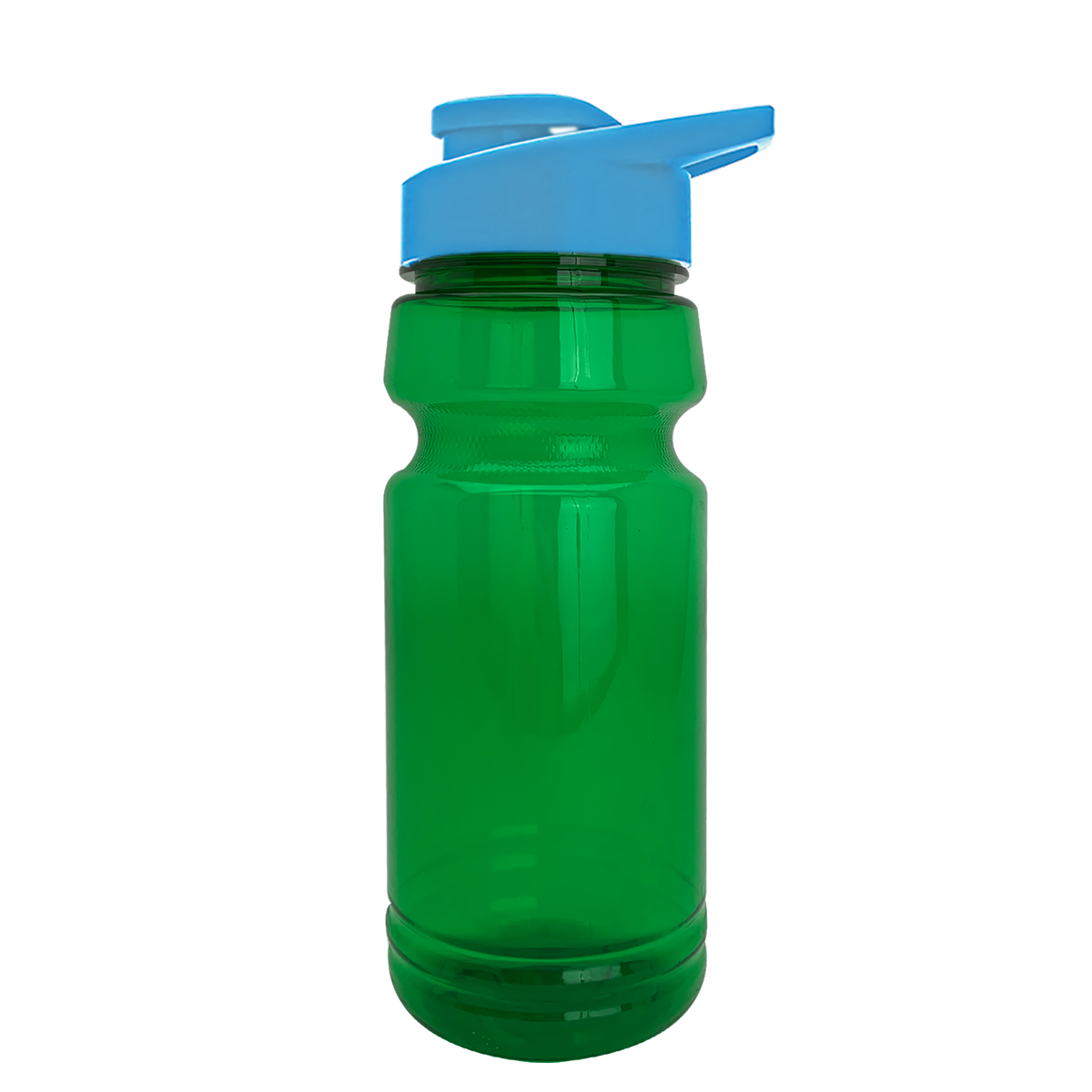 Custom logo Trainer RPET Bottle with Drink-Thru Lid - 24 oz.