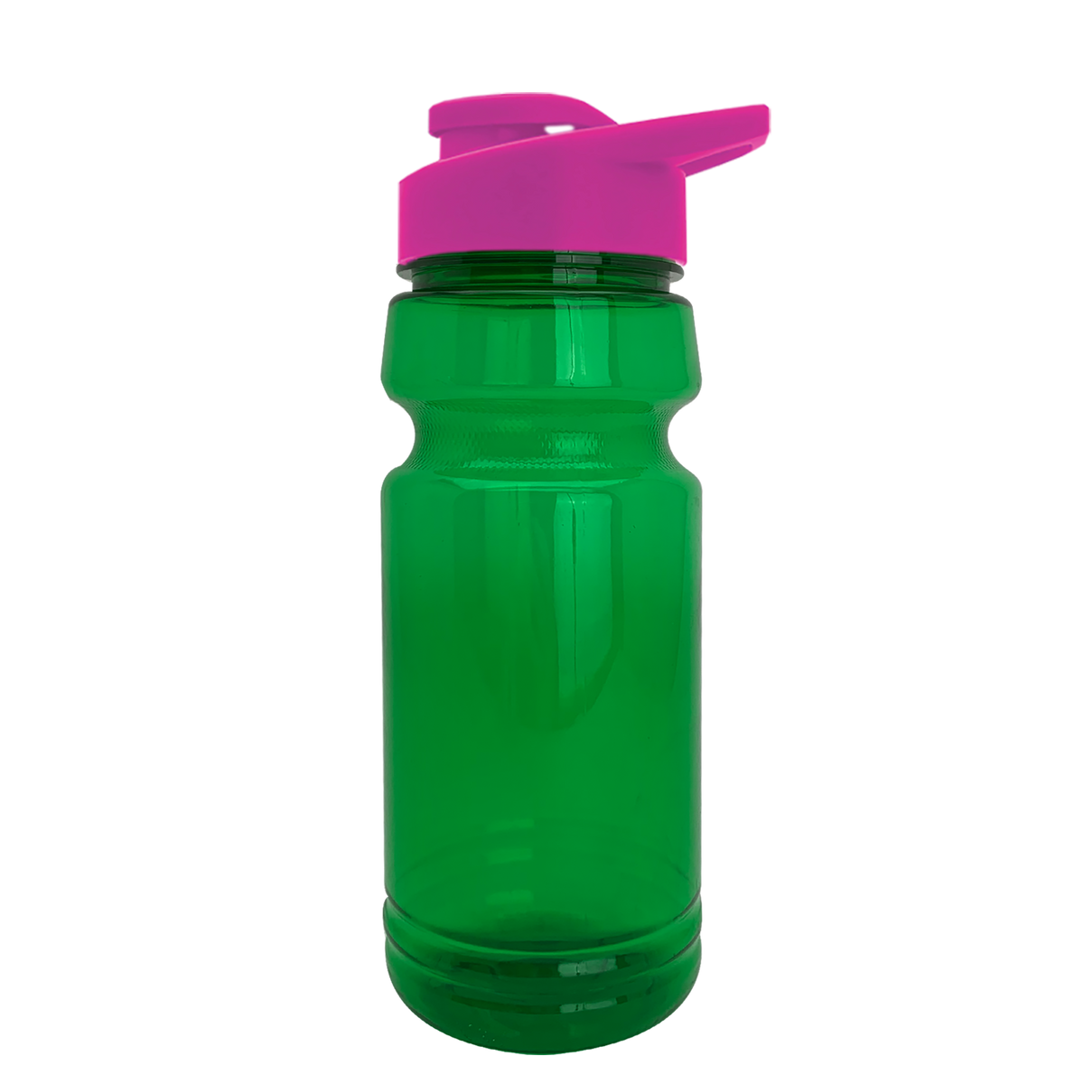 Custom logo Trainer RPET Bottle with Drink-Thru Lid - 24 oz.