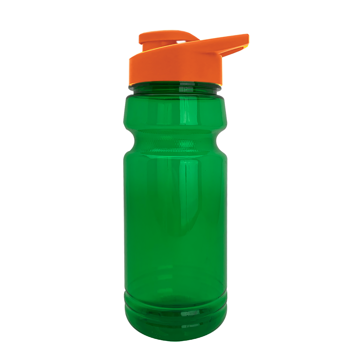 Custom logo Trainer RPET Bottle with Drink-Thru Lid - 24 oz.