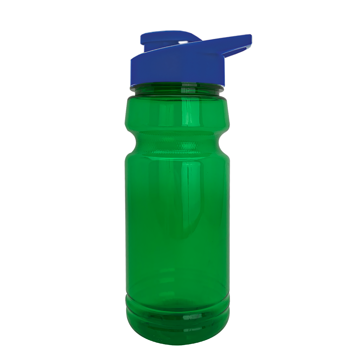 Custom logo Trainer RPET Bottle with Drink-Thru Lid - 24 oz.