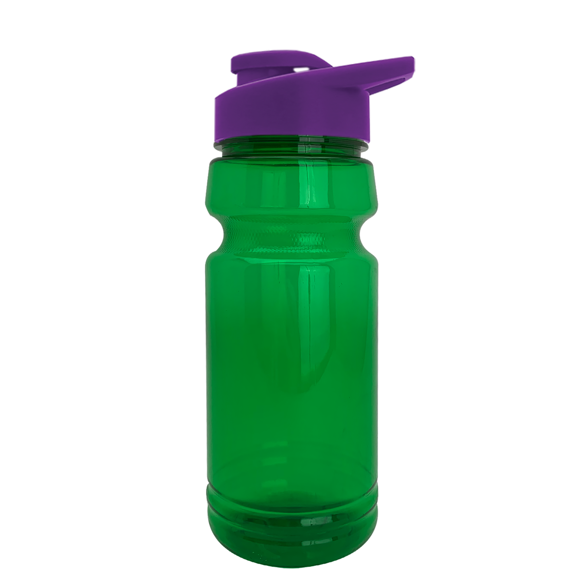 Custom logo Trainer RPET Bottle with Drink-Thru Lid - 24 oz.