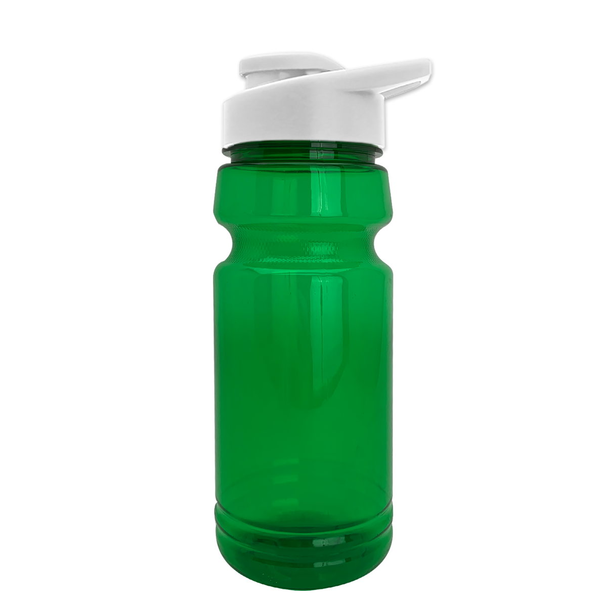 Custom logo Trainer RPET Bottle with Drink-Thru Lid - 24 oz.