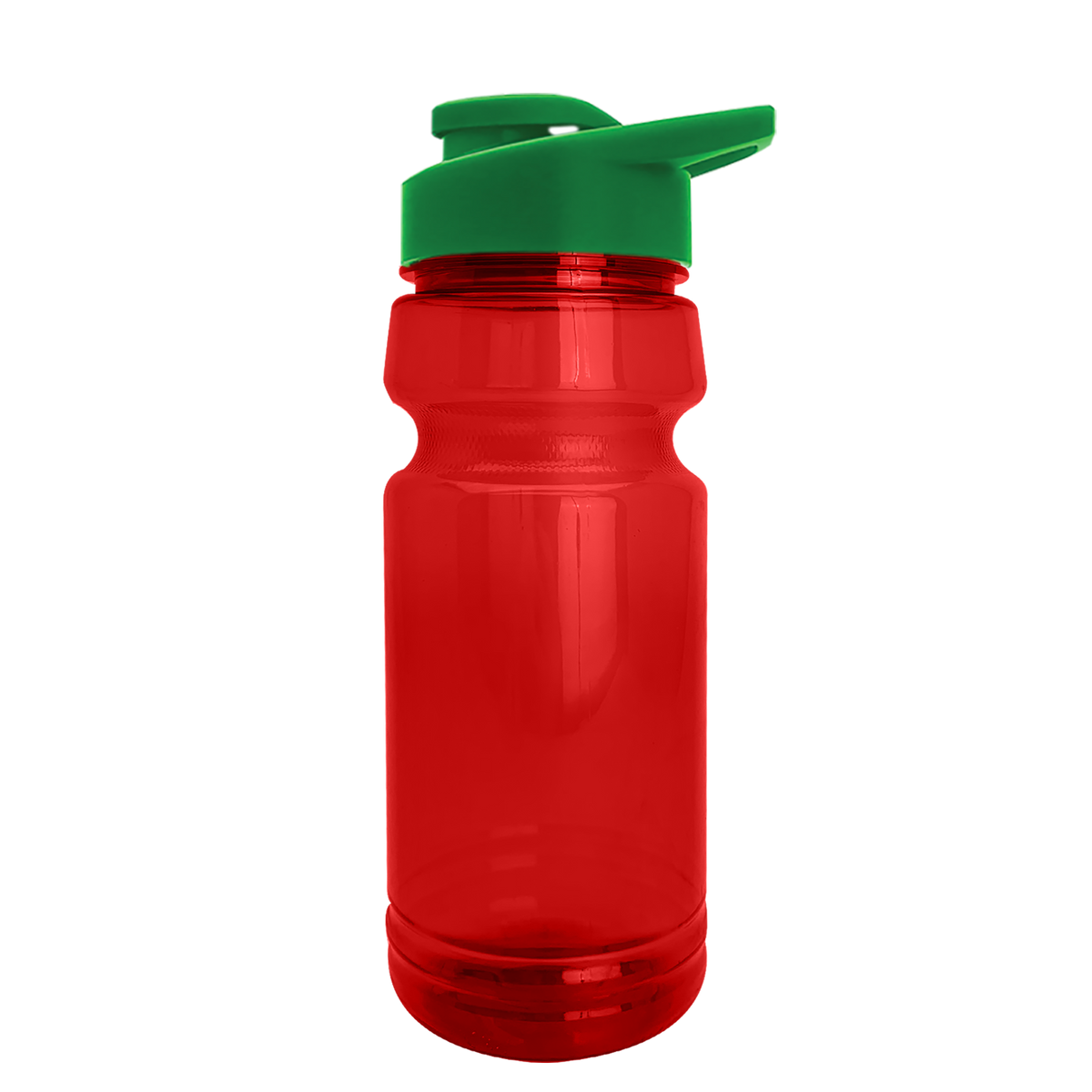 Custom logo Trainer RPET Bottle with Drink-Thru Lid - 24 oz.