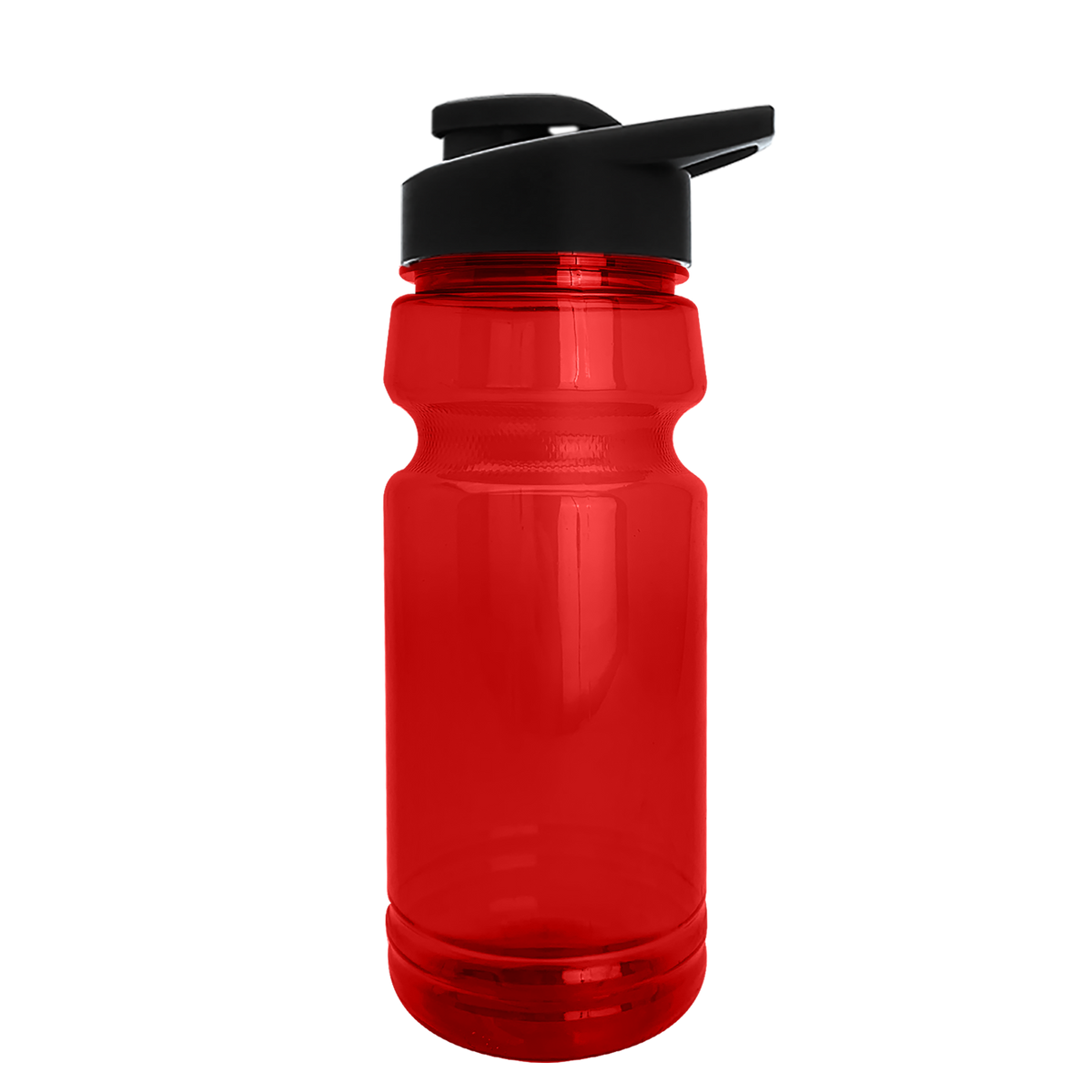 Custom logo Trainer RPET Bottle with Drink-Thru Lid - 24 oz.