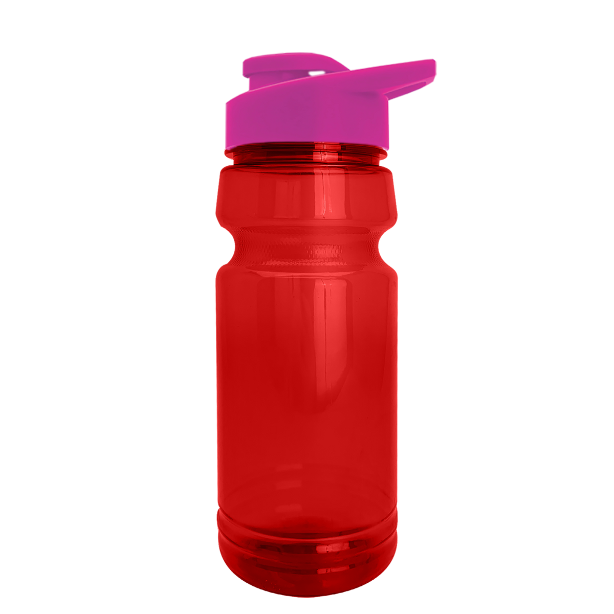 Custom logo Trainer RPET Bottle with Drink-Thru Lid - 24 oz.