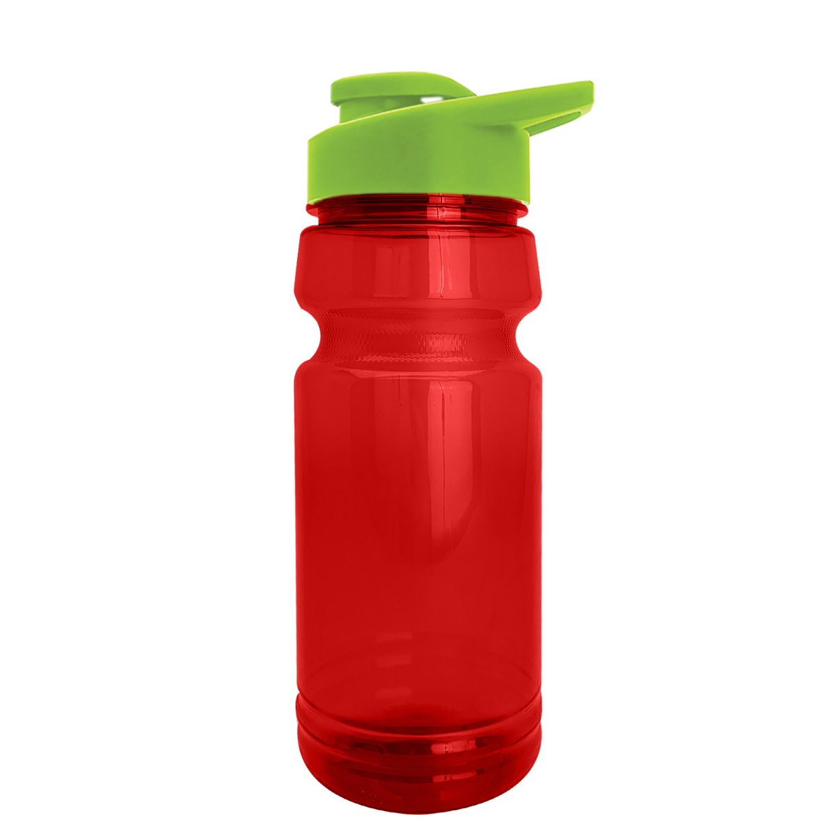 Custom logo Trainer RPET Bottle with Drink-Thru Lid - 24 oz.