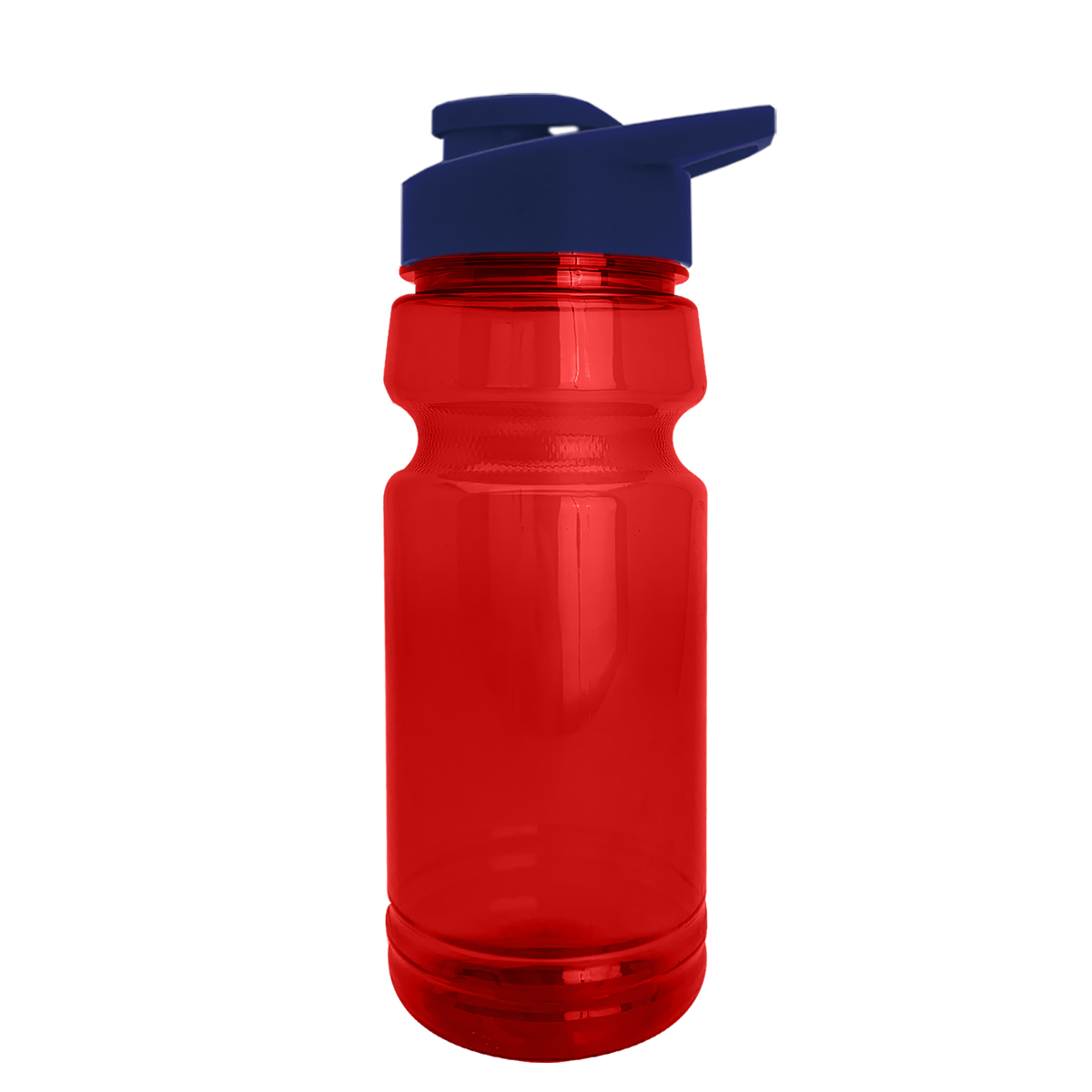 Custom logo Trainer RPET Bottle with Drink-Thru Lid - 24 oz.