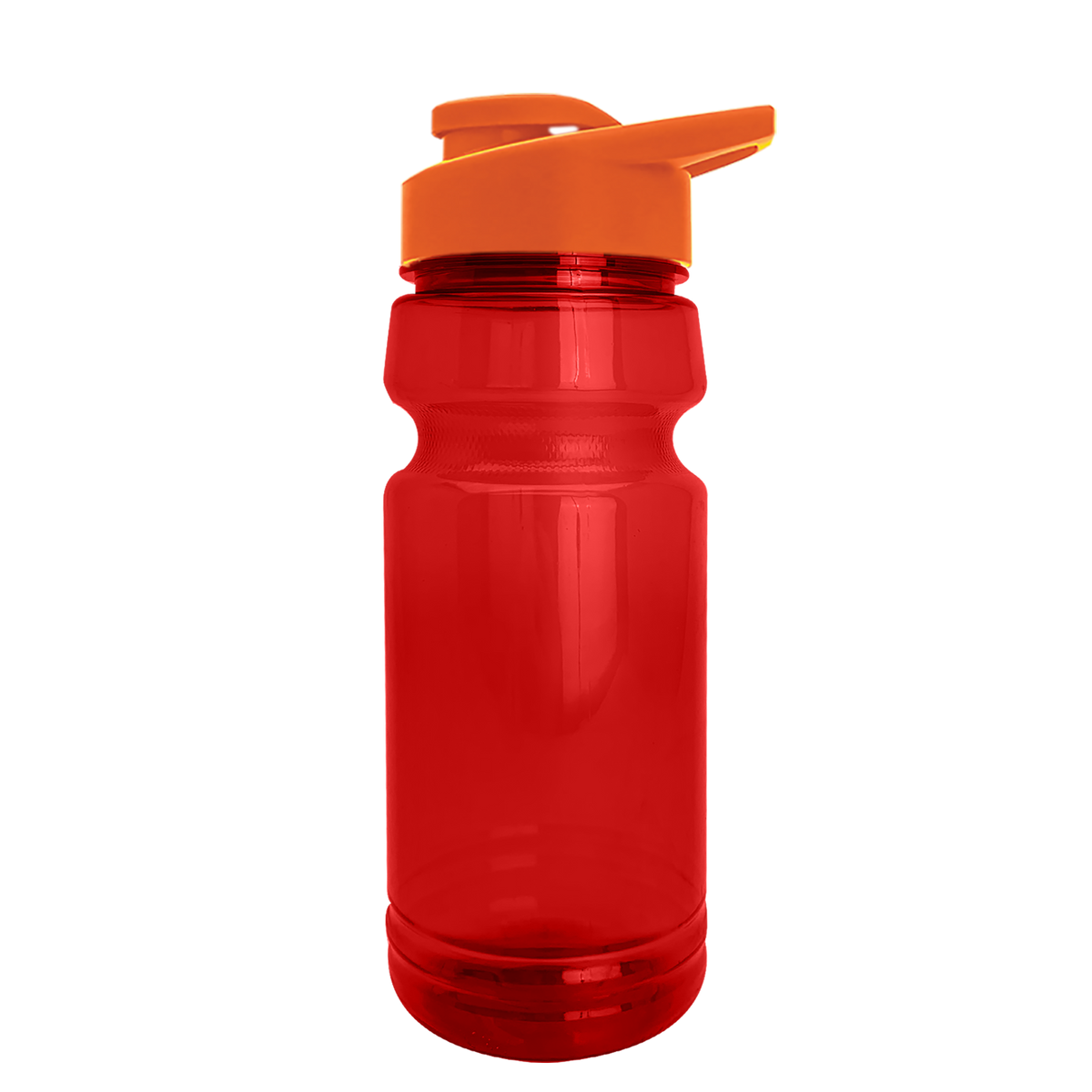 Custom logo Trainer RPET Bottle with Drink-Thru Lid - 24 oz.