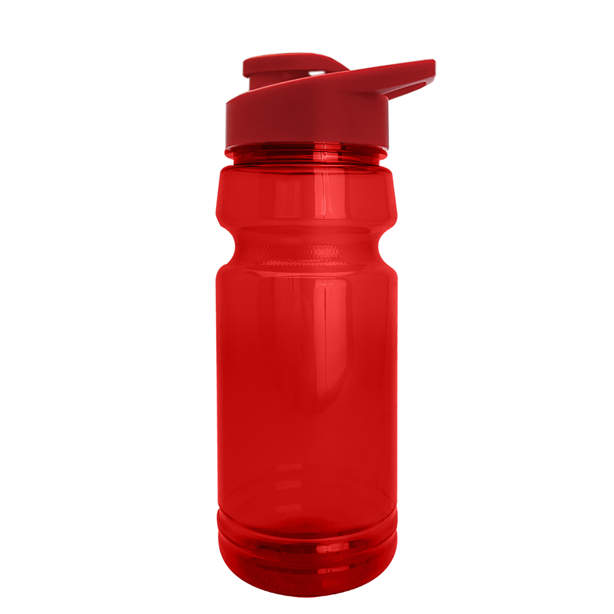 Custom logo Trainer RPET Bottle with Drink-Thru Lid - 24 oz.