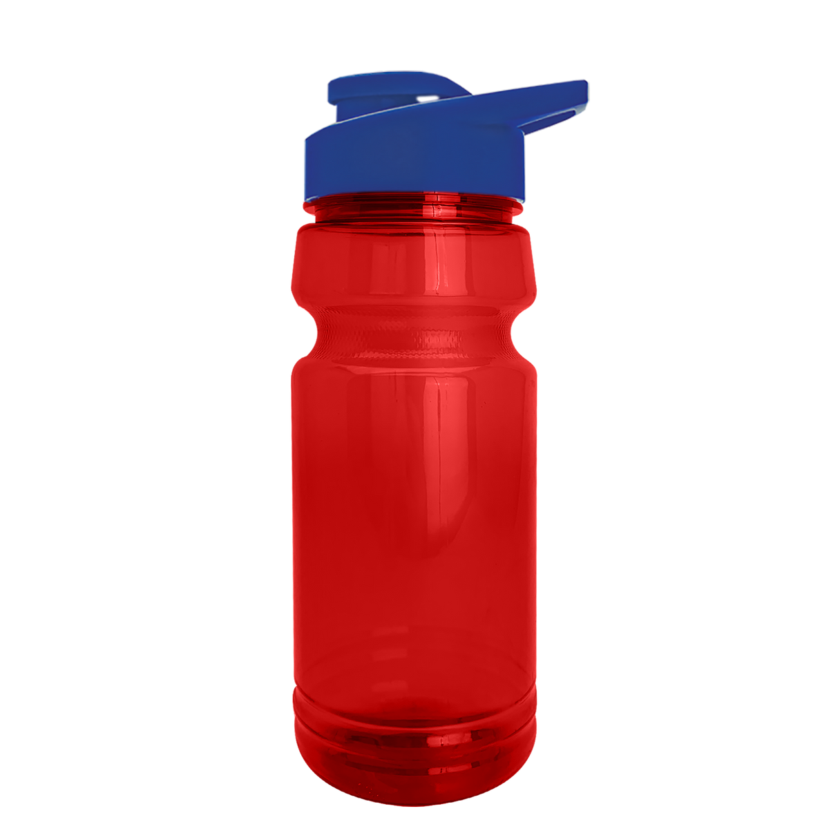 Custom logo Trainer RPET Bottle with Drink-Thru Lid - 24 oz.