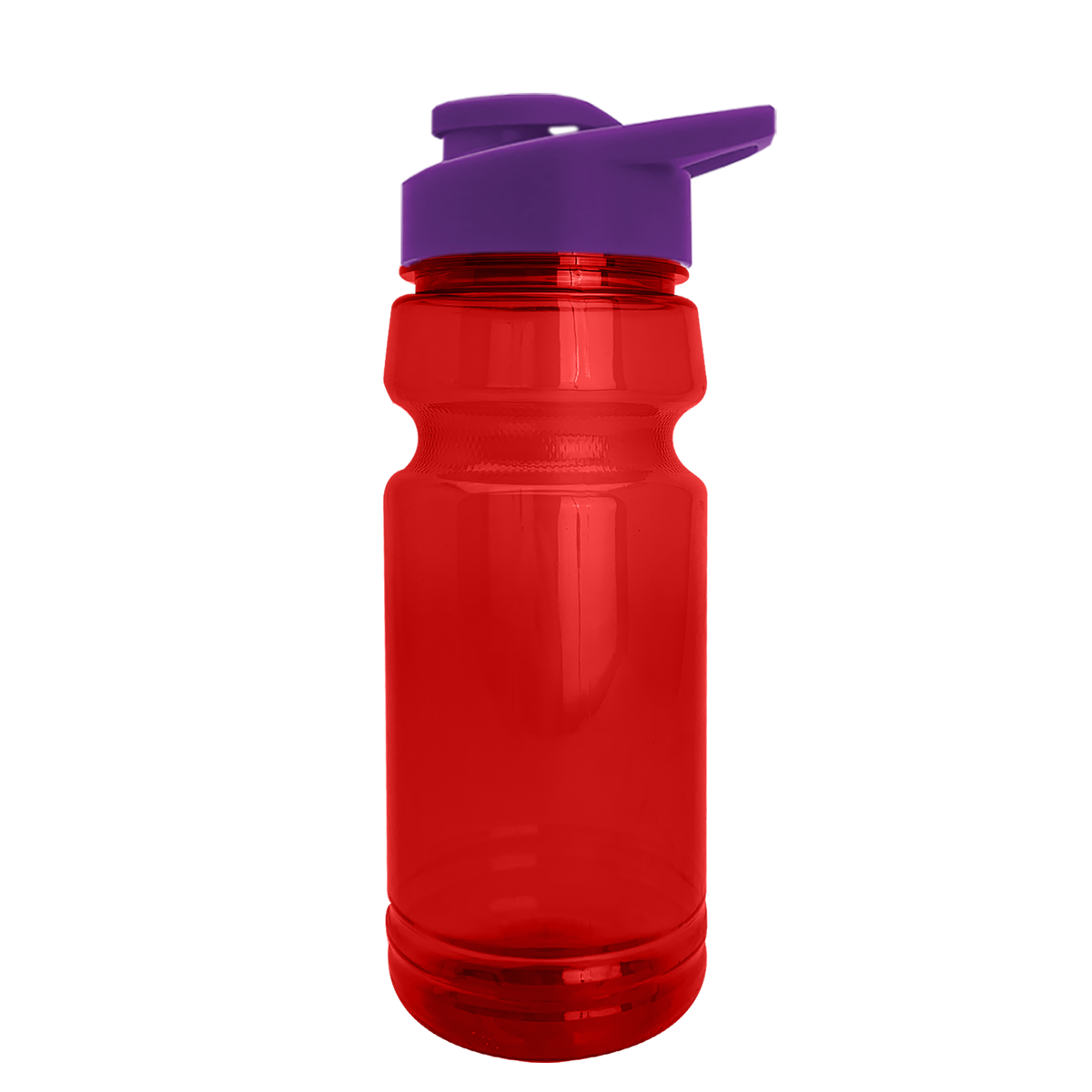 Custom logo Trainer RPET Bottle with Drink-Thru Lid - 24 oz.