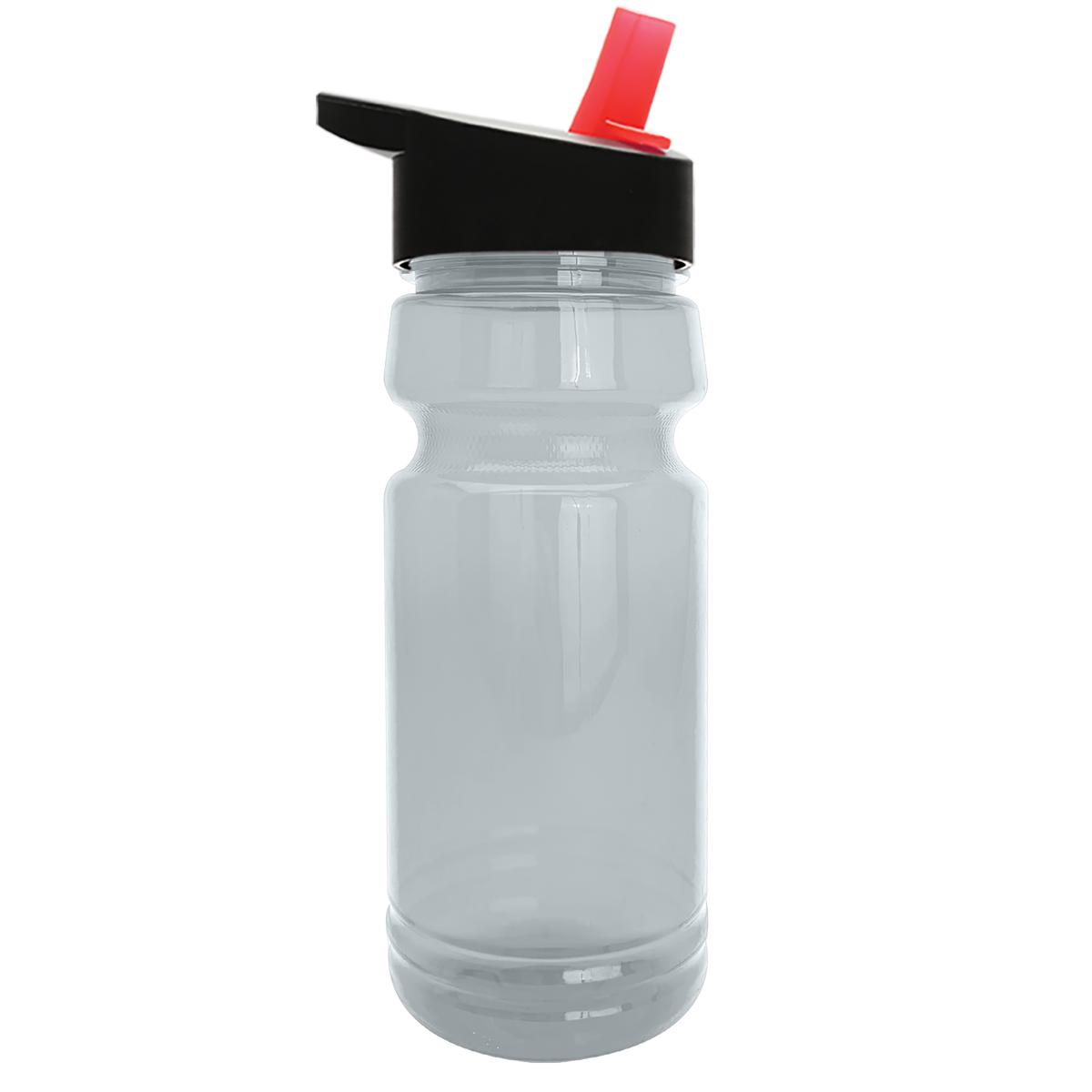 Custom logo Trainer RPET Bottle with Flip-Straw Lid - 24 oz.