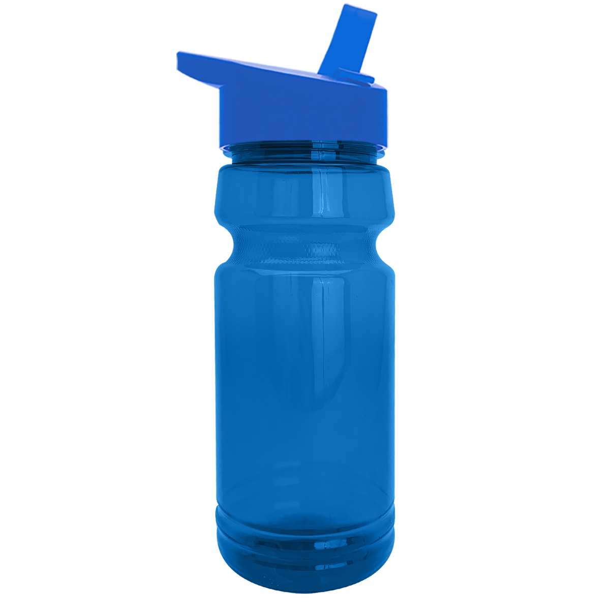 Custom logo Trainer RPET Bottle with Flip-Straw Lid - 24 oz.