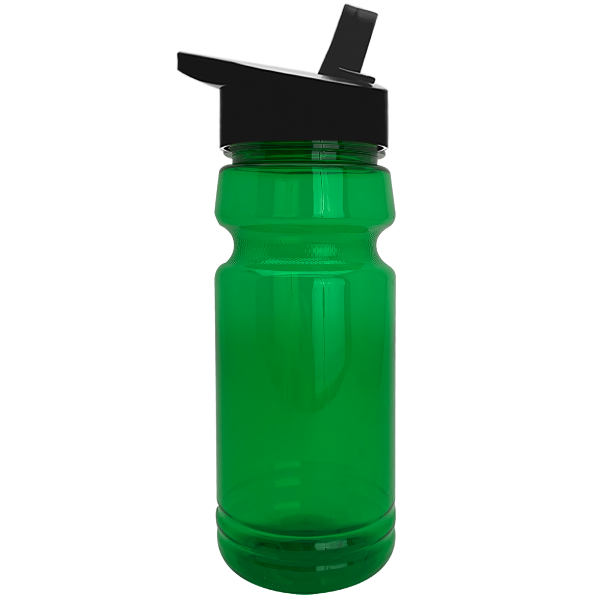 Custom logo Trainer RPET Bottle with Flip-Straw Lid - 24 oz.