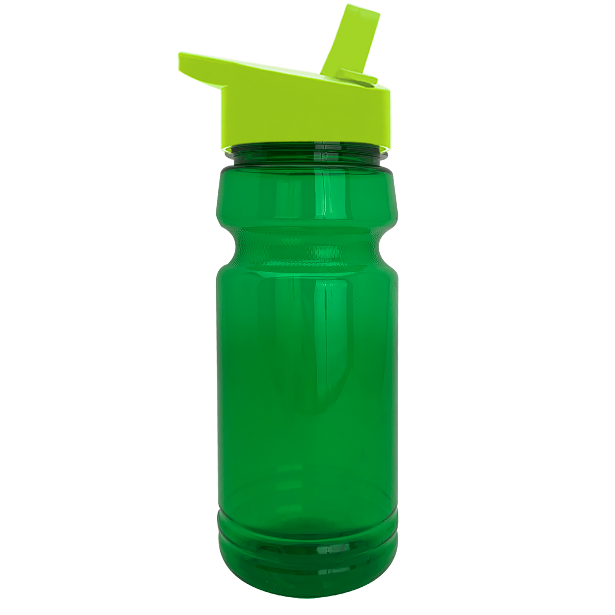 Custom logo Trainer RPET Bottle with Flip-Straw Lid - 24 oz.