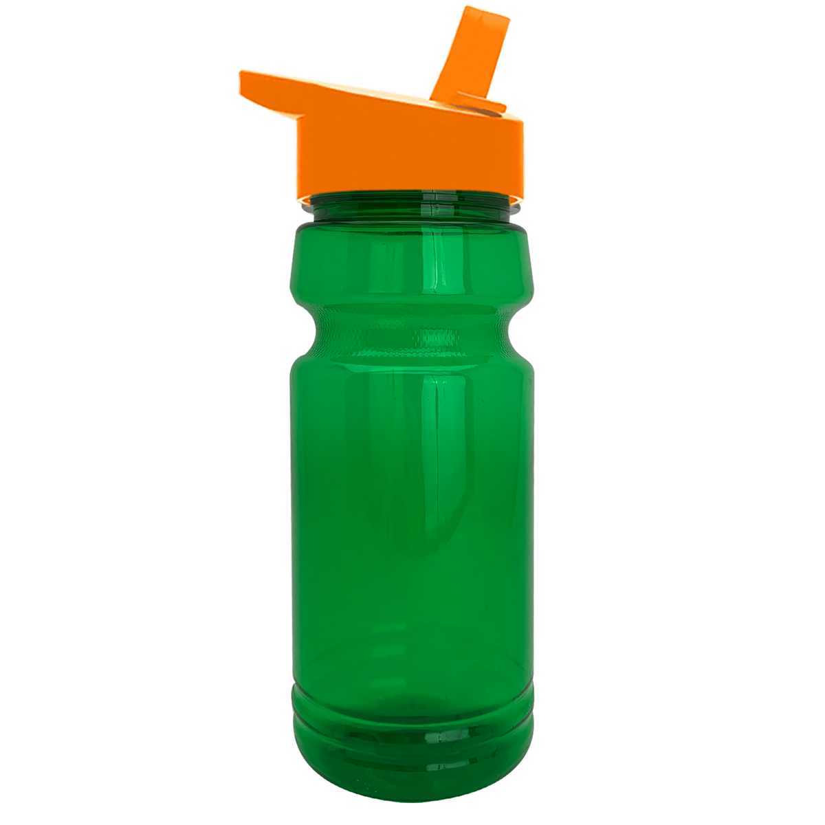Custom logo Trainer RPET Bottle with Flip-Straw Lid - 24 oz.
