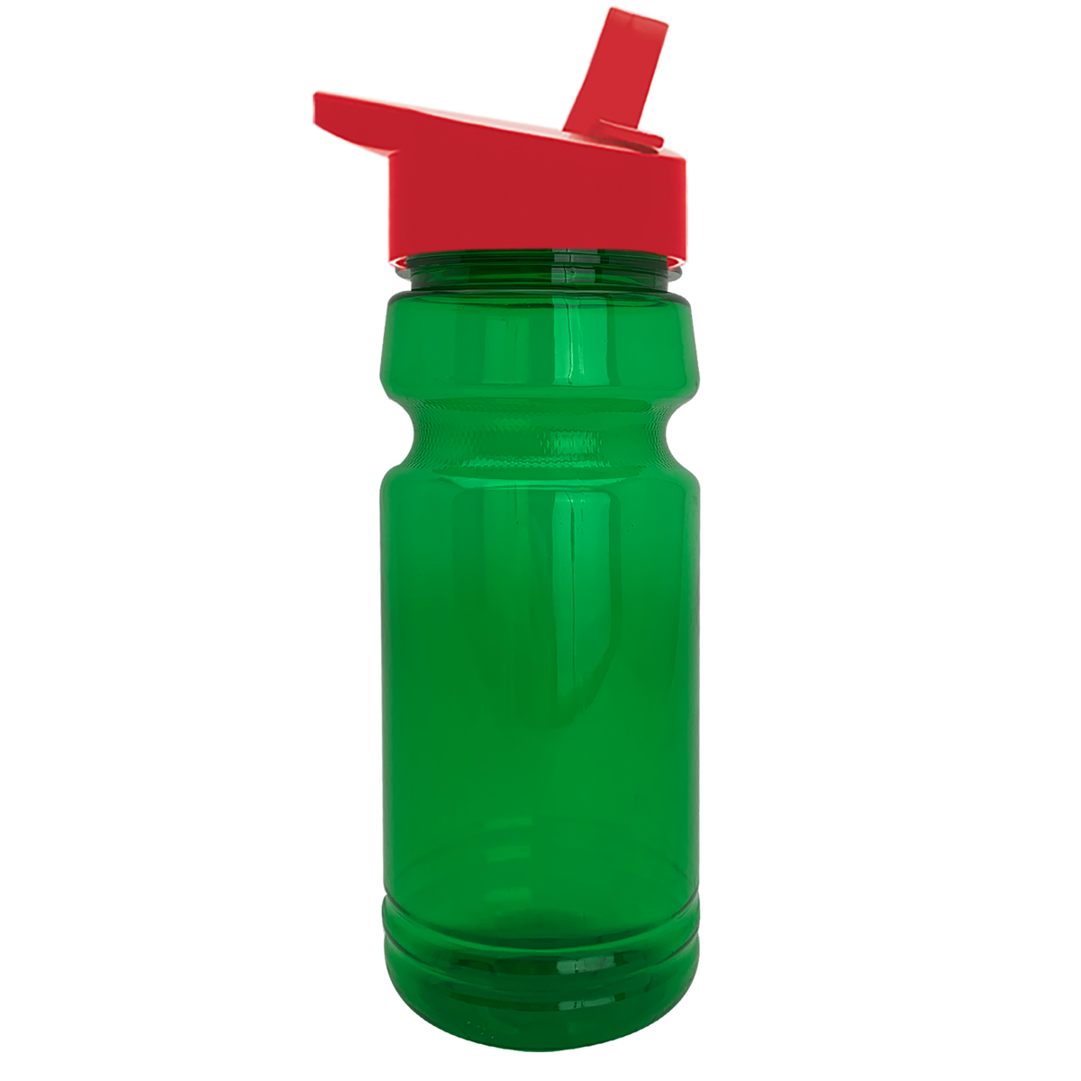Custom logo Trainer RPET Bottle with Flip-Straw Lid - 24 oz.