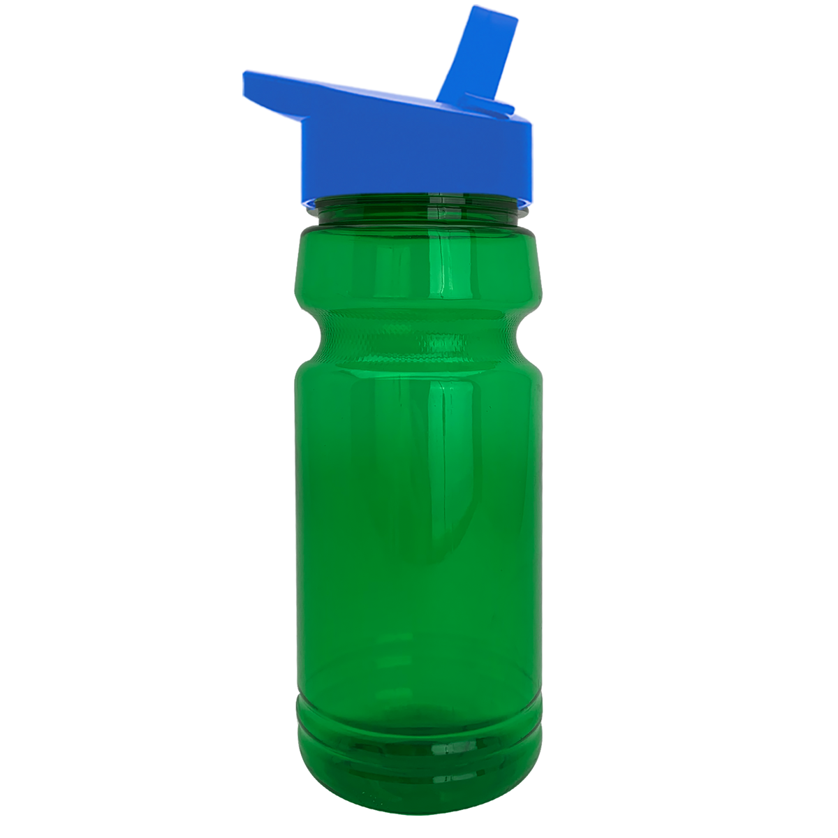 Custom logo Trainer RPET Bottle with Flip-Straw Lid - 24 oz.