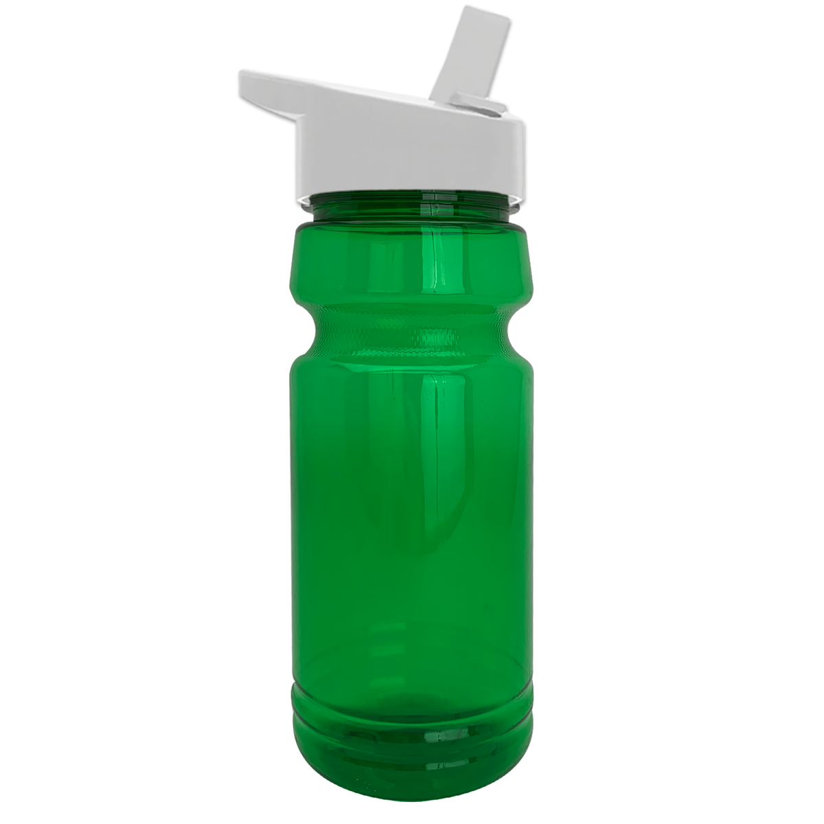 Custom logo Trainer RPET Bottle with Flip-Straw Lid - 24 oz.
